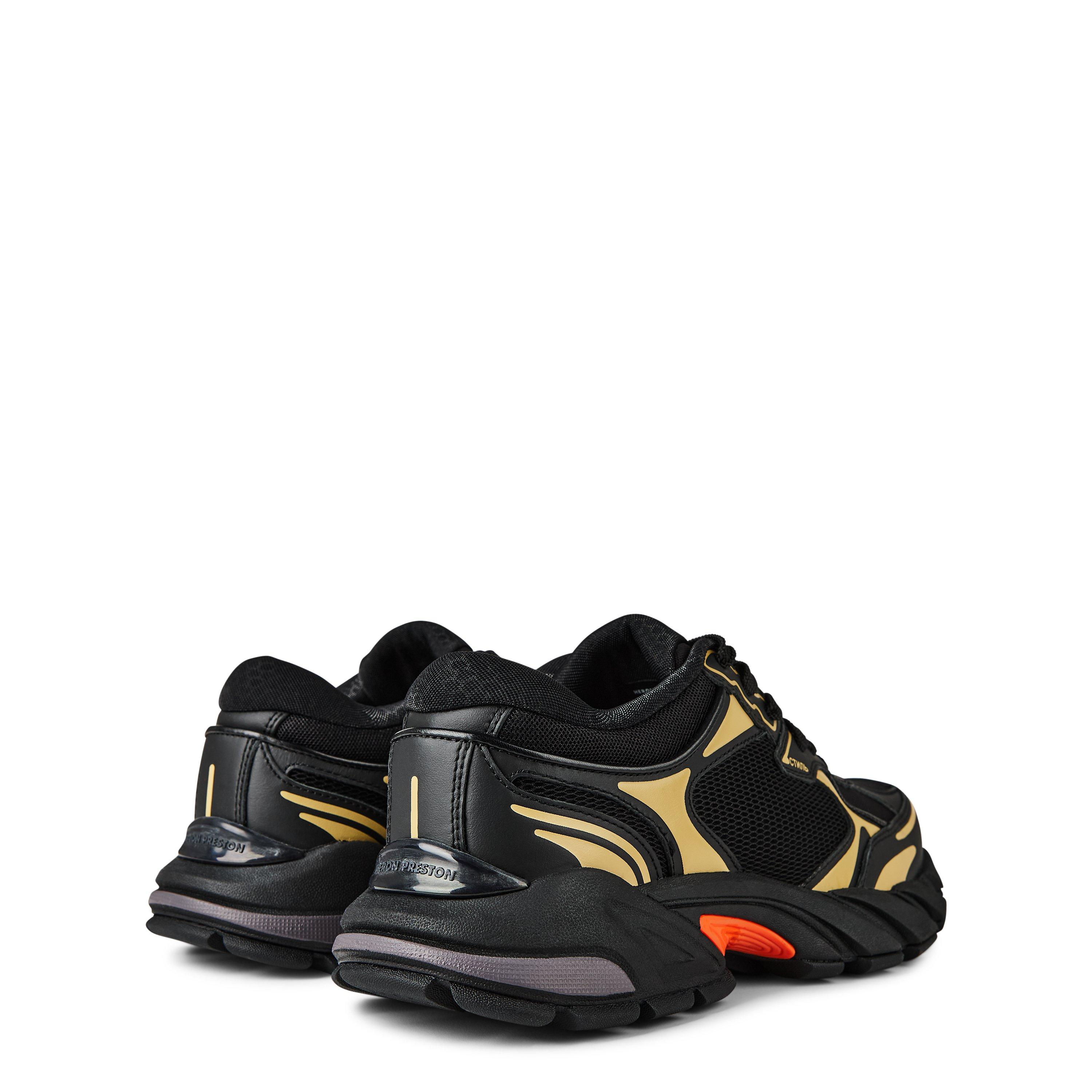 Black/Beige - Heron Preston - Men's Block Stepper Low-Top Runners - 4