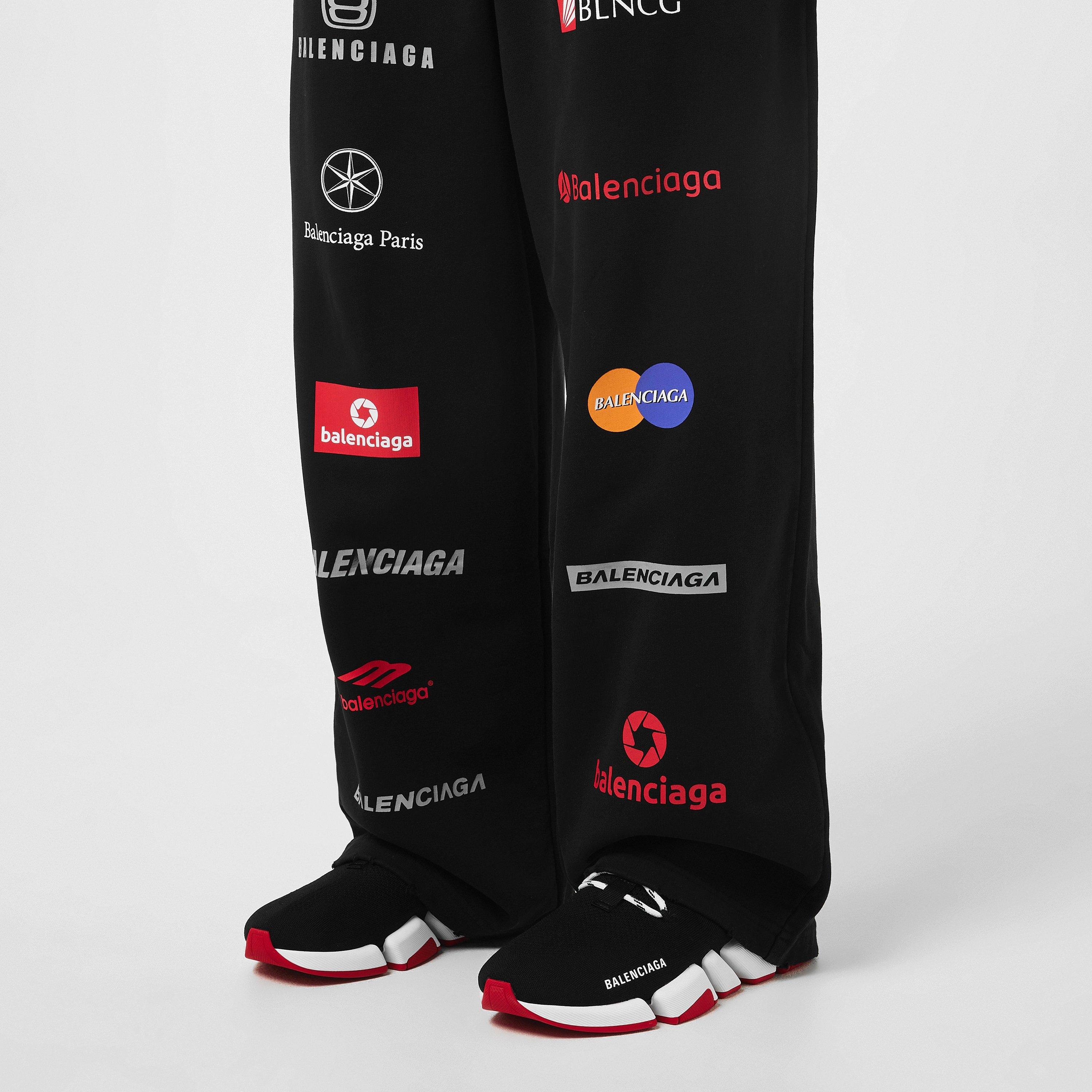 Black/Red - Balenciaga - Speed Lace 2.0 Runners - 2