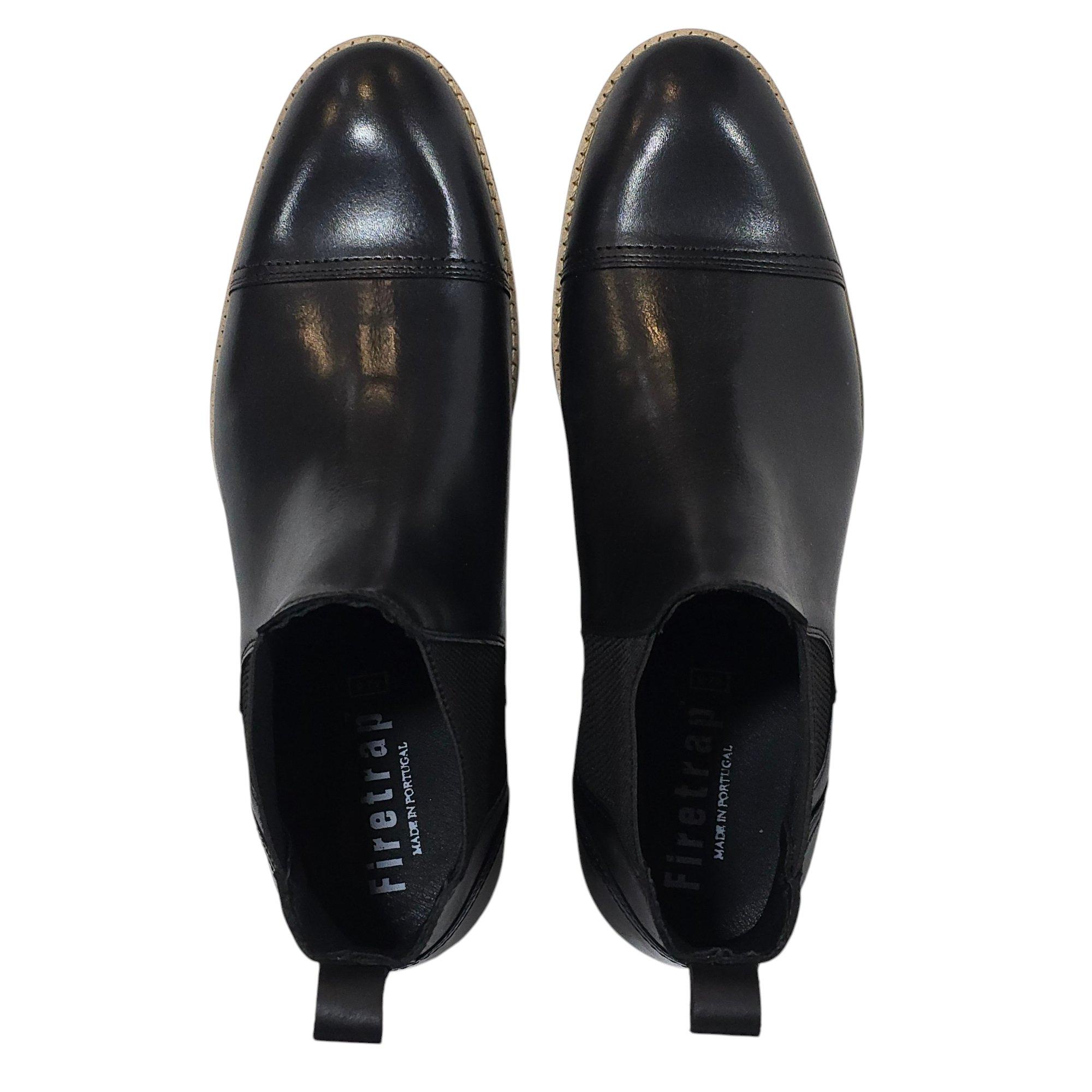 Black - Firetrap - Men's Bush Chelsea Boots - 5
