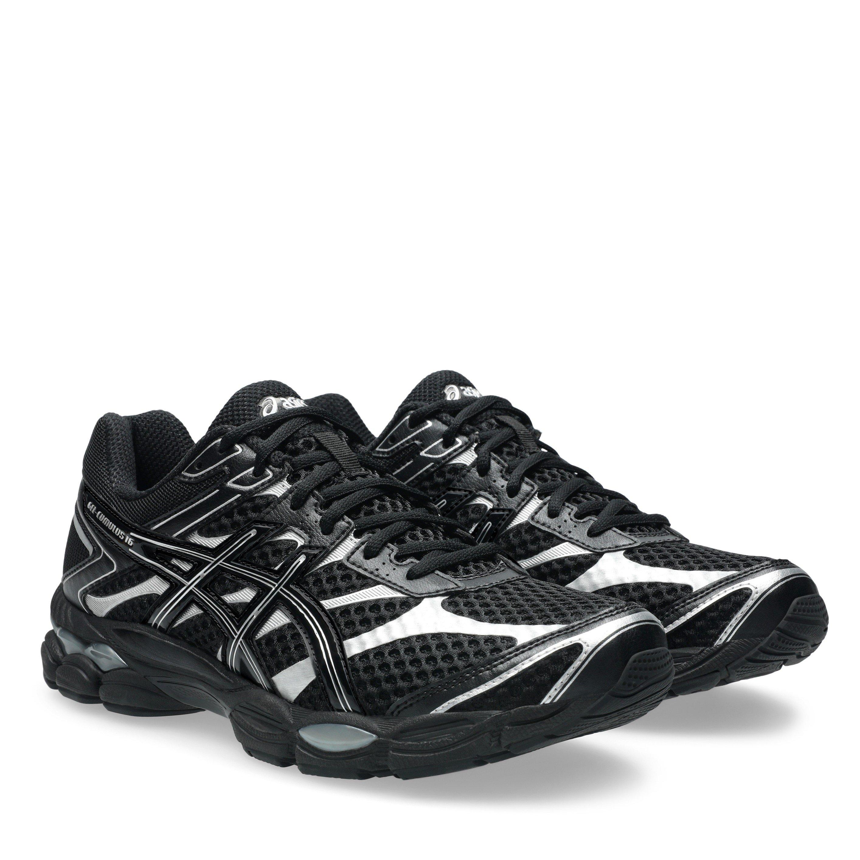 Black/Black - Asics - Mens GEL-Cumulus 16 FluidRide GEL Cushioning Trainers - 5