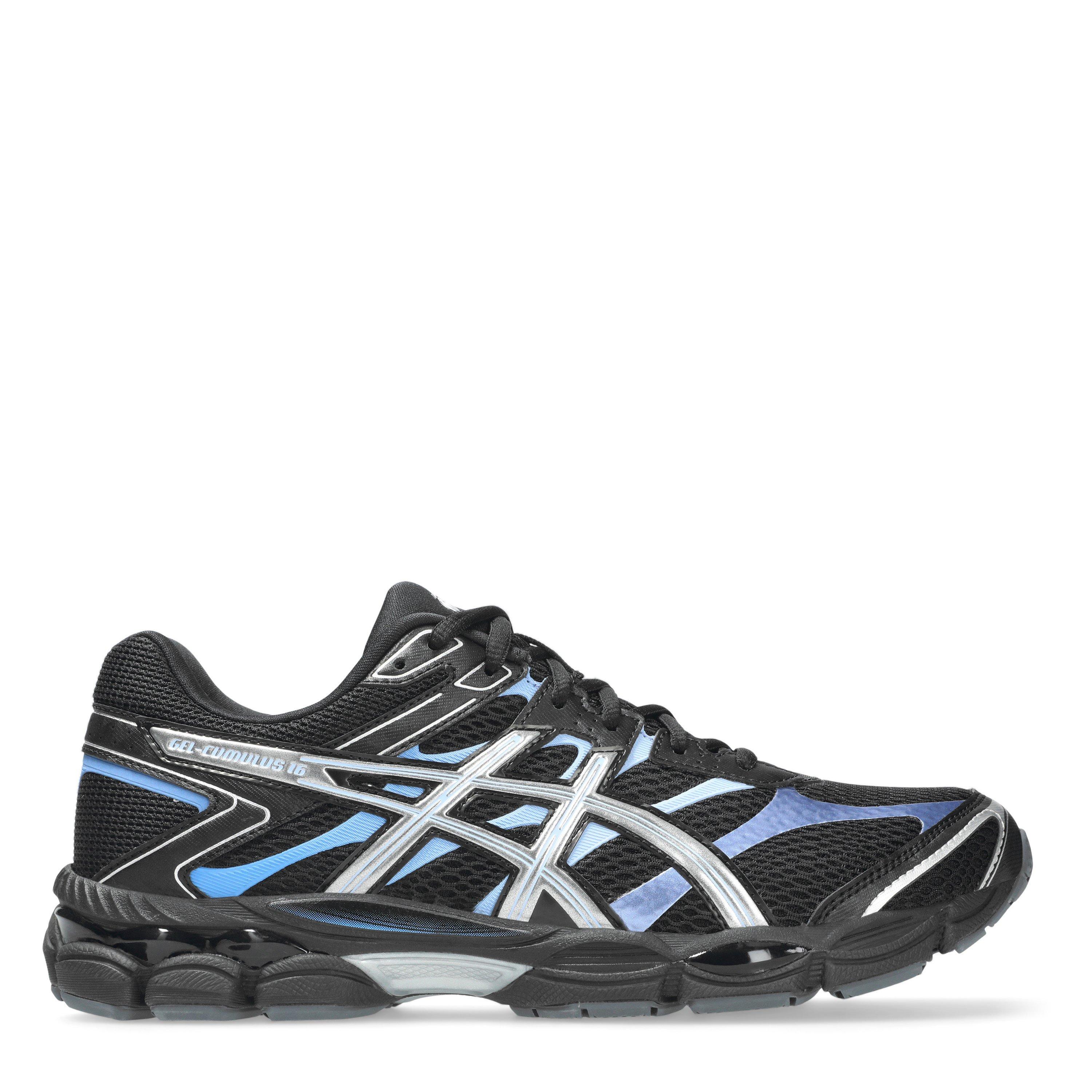Asics Mens GEL-Cumulus 16 FluidRide GEL Cushioning Trainers - Blk/Pure Silver - Size 9 (44)