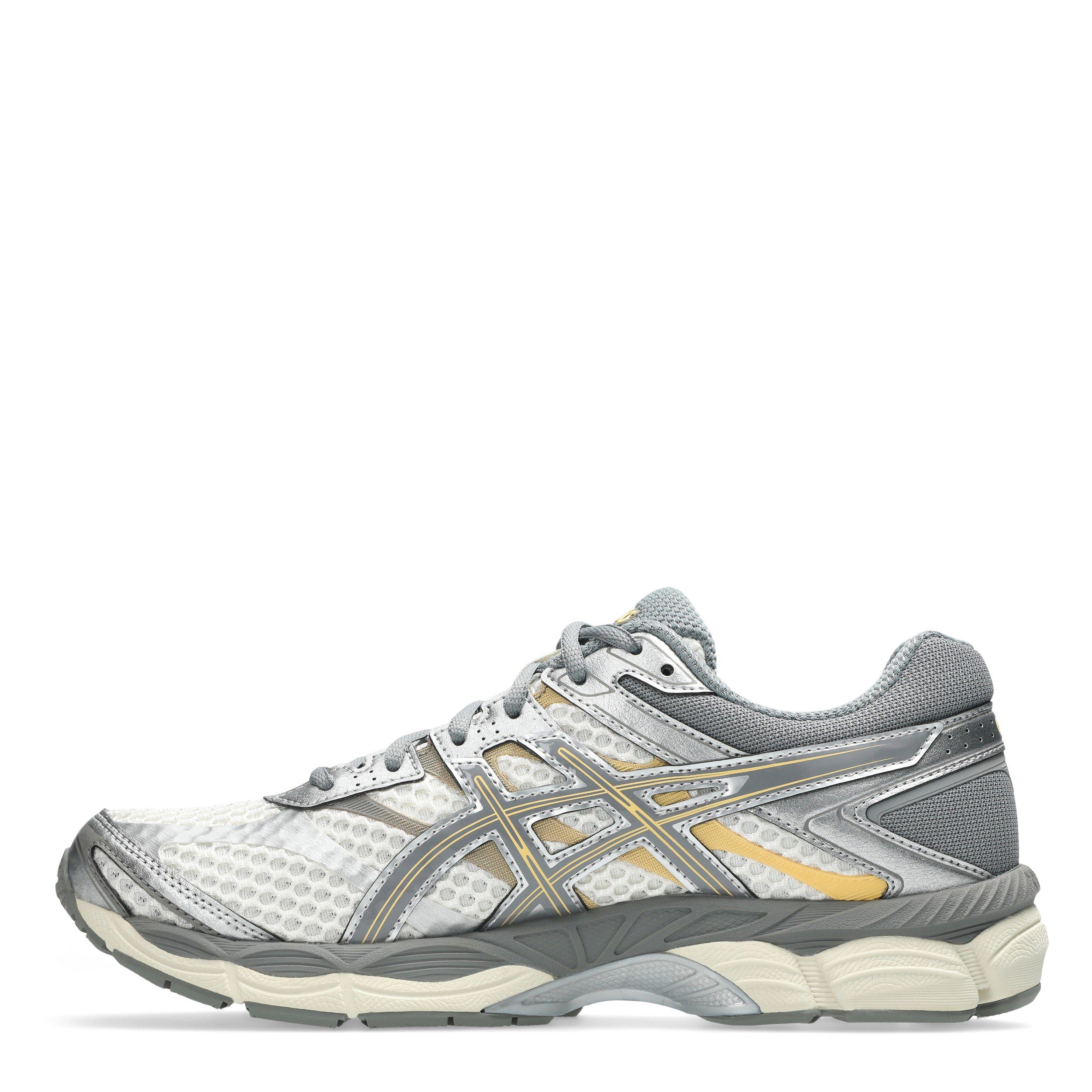 Cream/Clay Grey - Asics - Mens GEL-Cumulus 16 FluidRide GEL Cushioning Trainers - 2