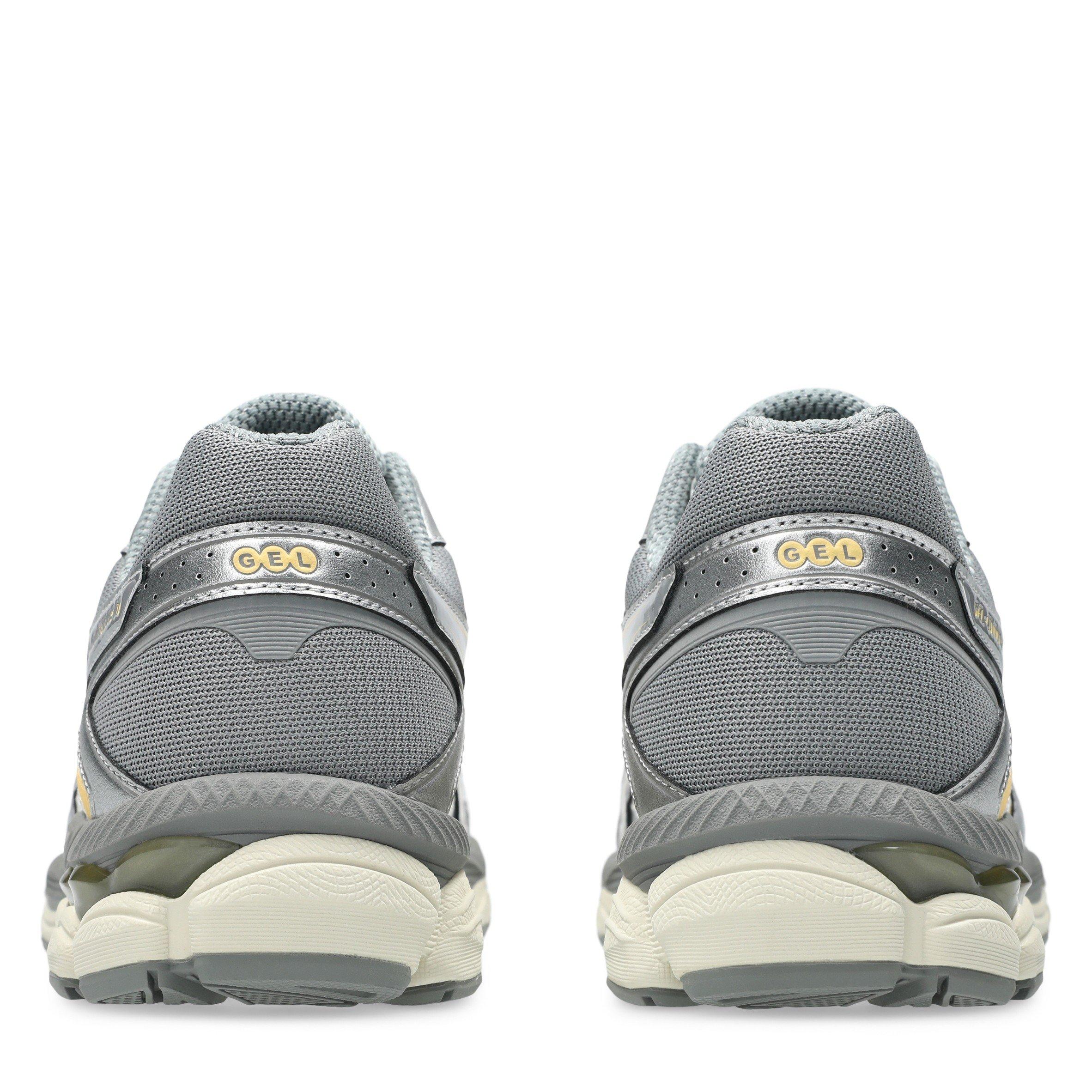 Cream/Clay Grey - Asics - Mens GEL-Cumulus 16 FluidRide GEL Cushioning Trainers - 9
