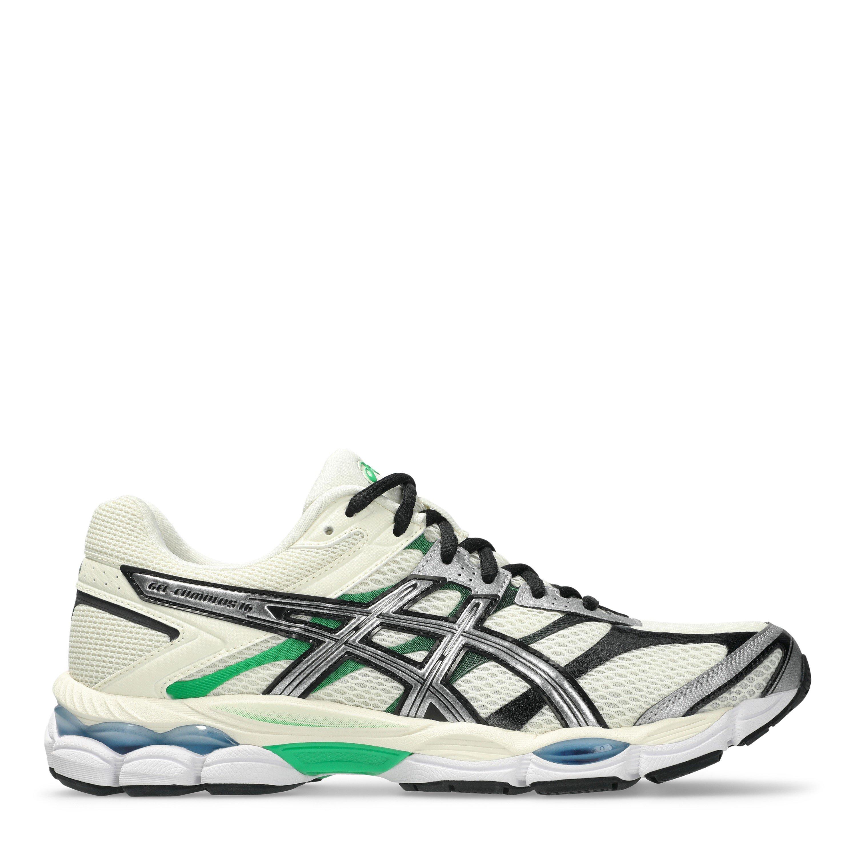 Asics Mens GEL-Cumulus 16 FluidRide GEL Cushioning Trainers - Ivory/Pure Slvr - Size 10 (45)