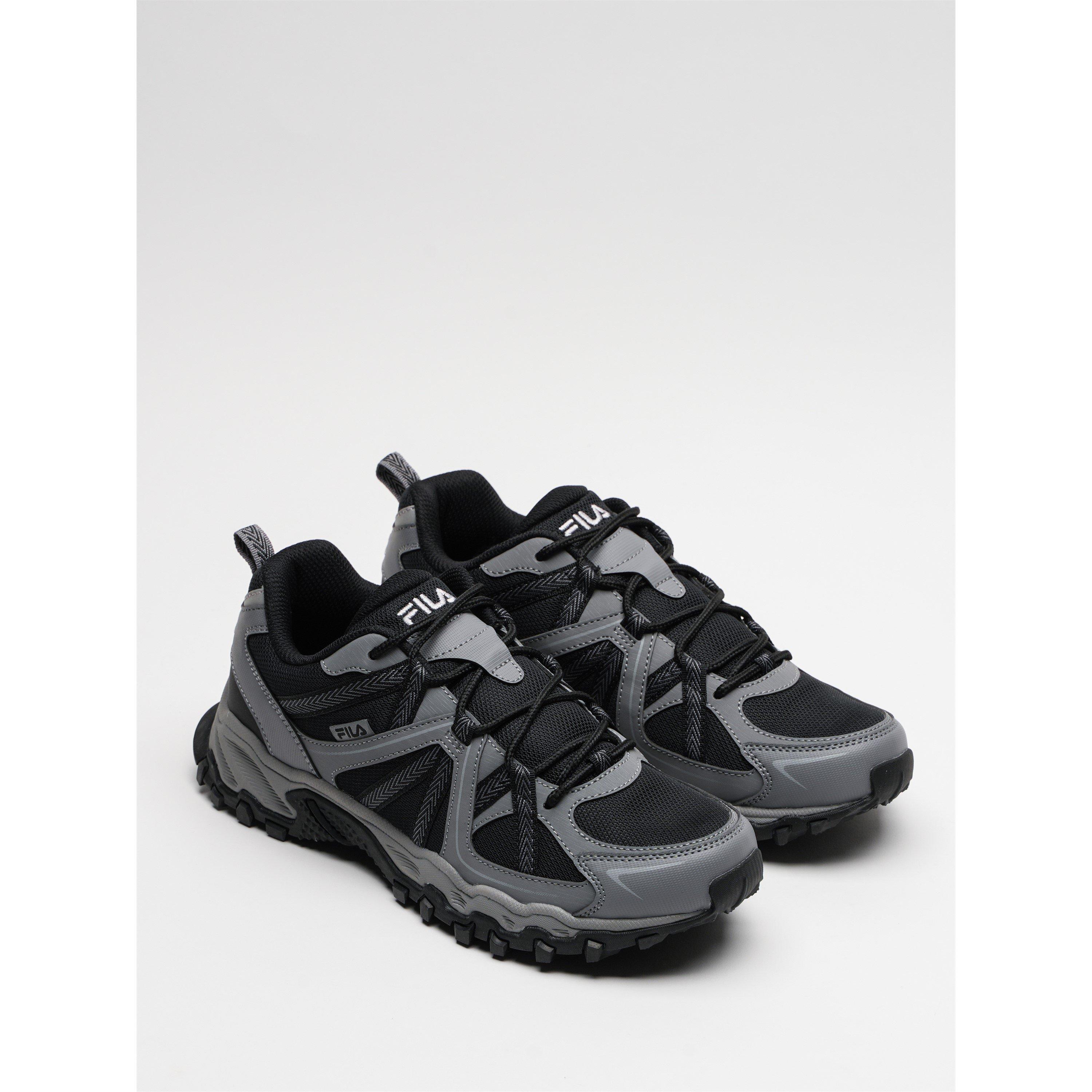 BLK/BLK/GRY - Fila - Low Trainers Mens - 2