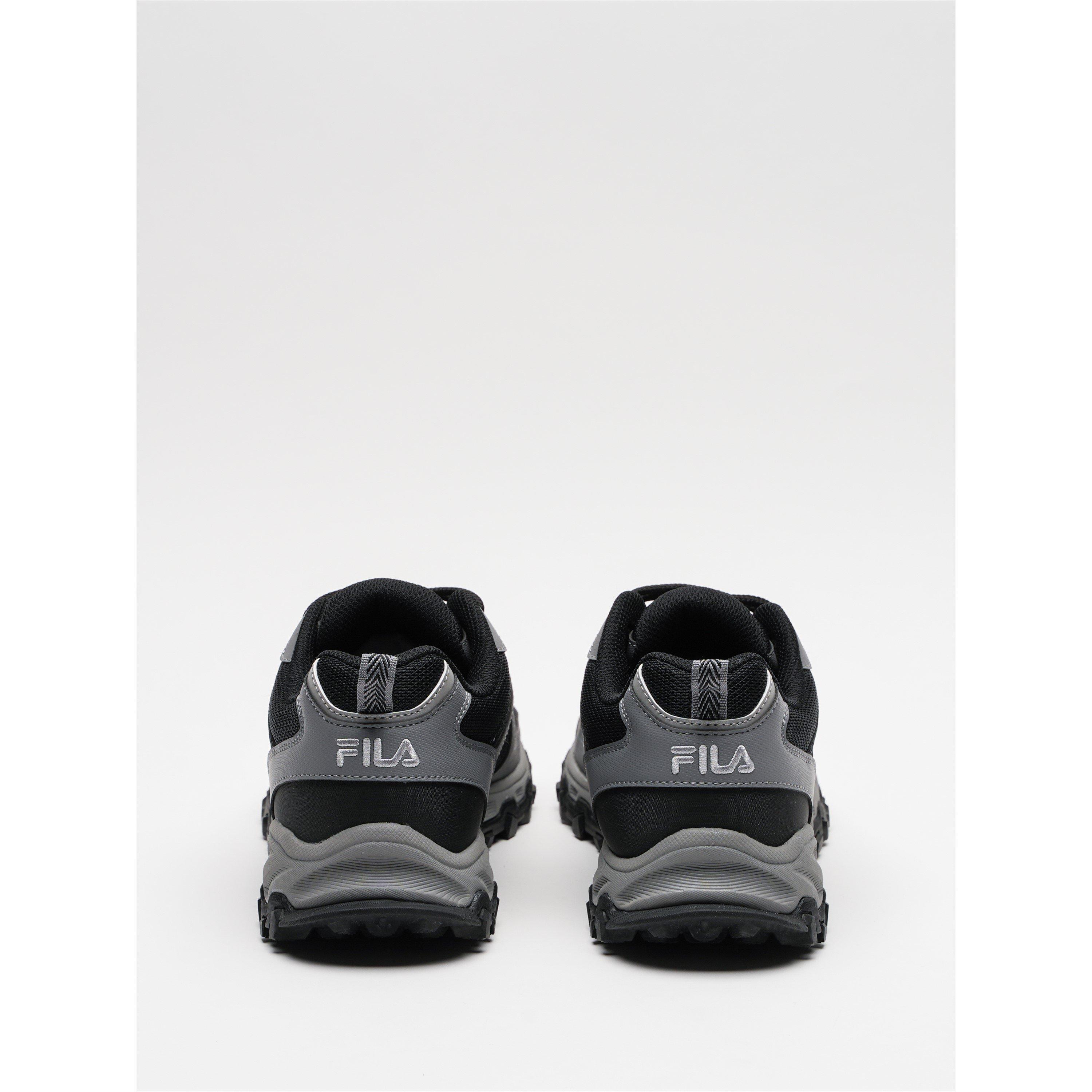 BLK/BLK/GRY - Fila - Low Trainers Mens - 4