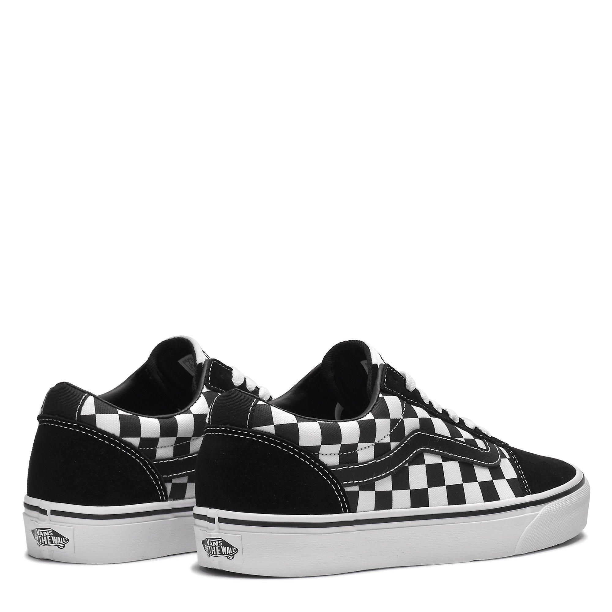 Vans Checkerboard Ward Mens Shoes Low Trainers Sports Direct MY