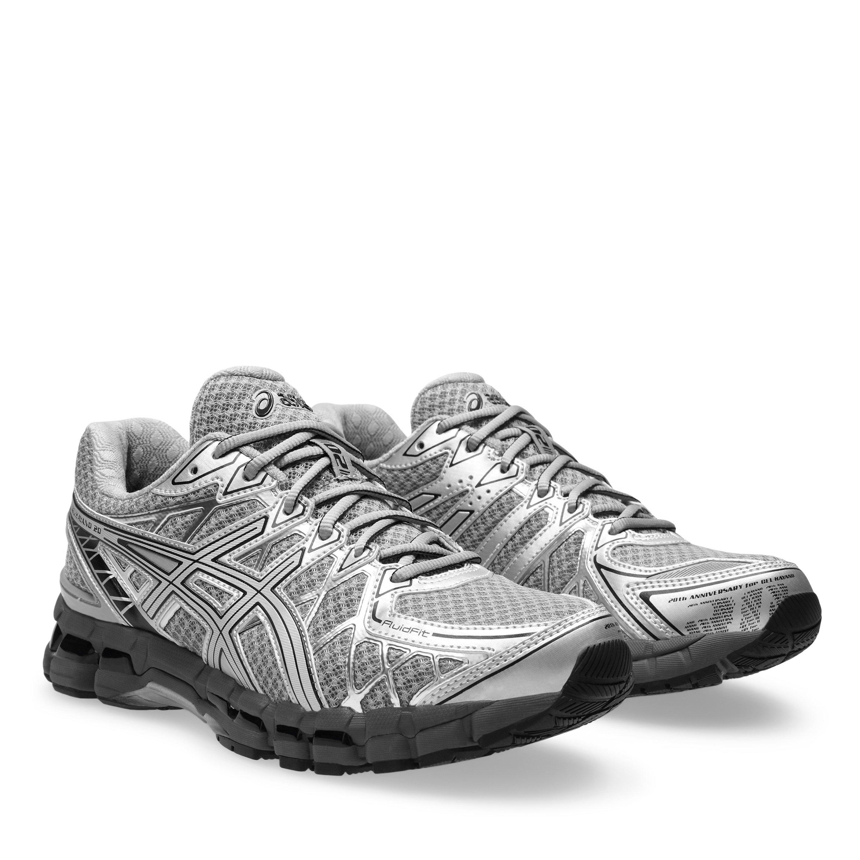 Gravel/Silver - Asics - Mens Gel-Kayano 20 Sneaker - 4