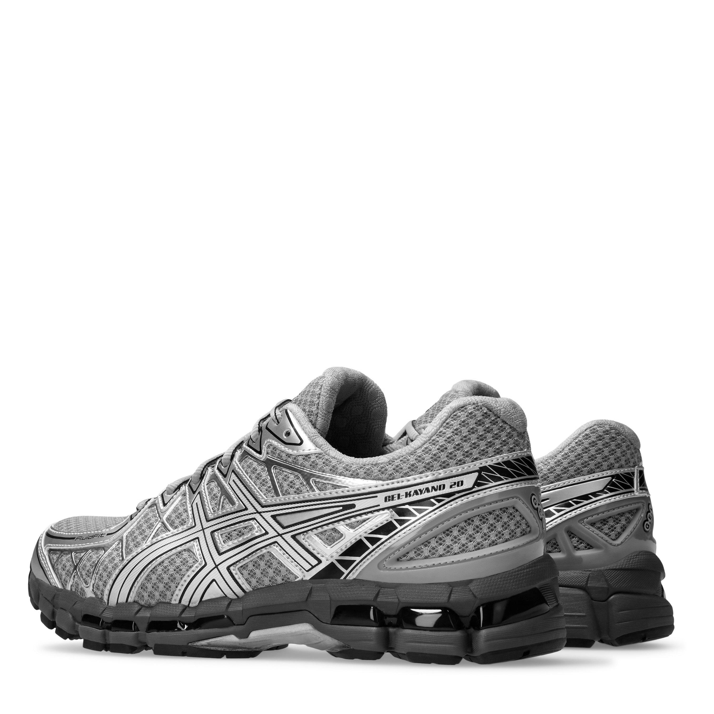 Gravel/Silver - Asics - Mens Gel-Kayano 20 Sneaker - 5
