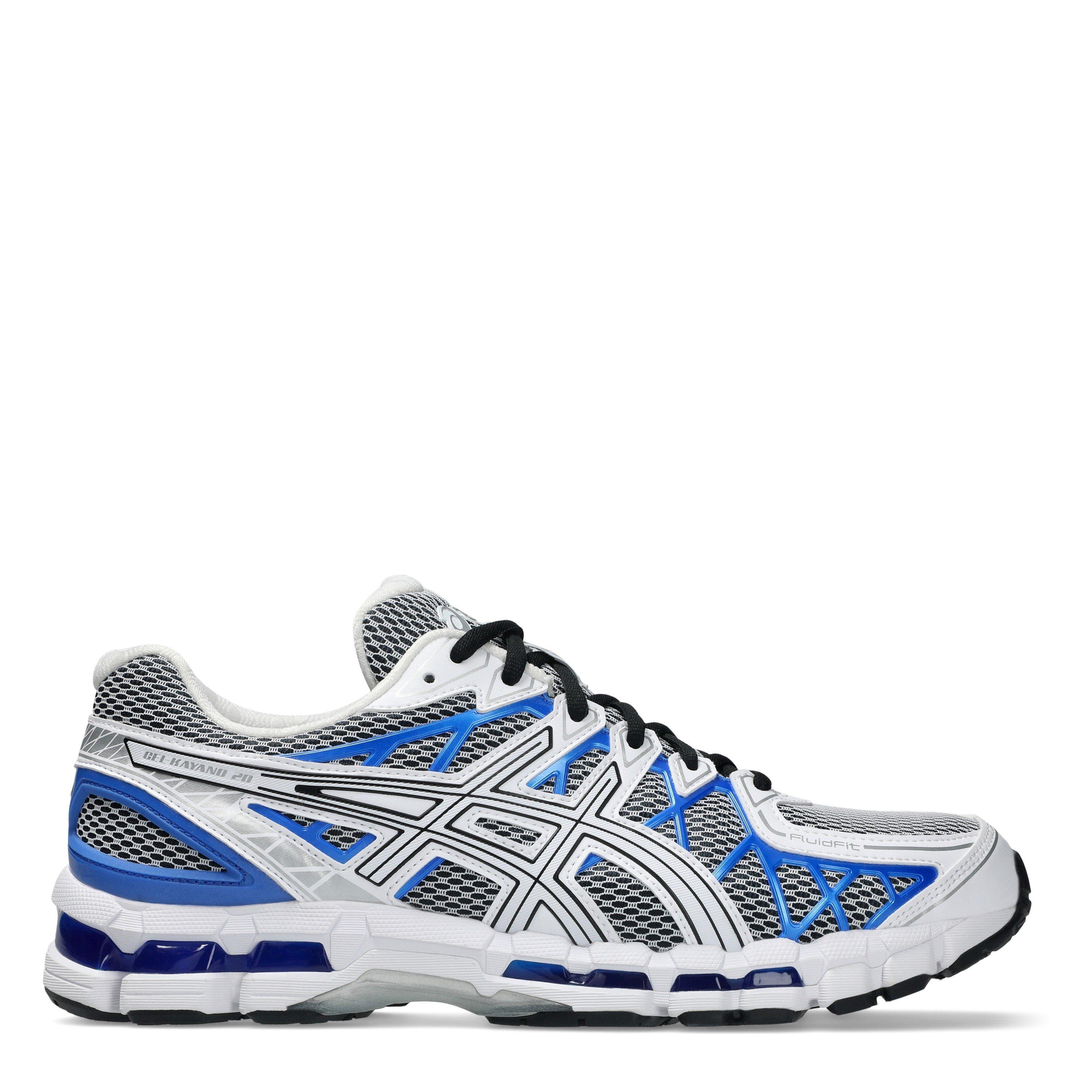 Asics Men's Gel-Kayano 20 Sneaker - White/Blue - 9 (44)