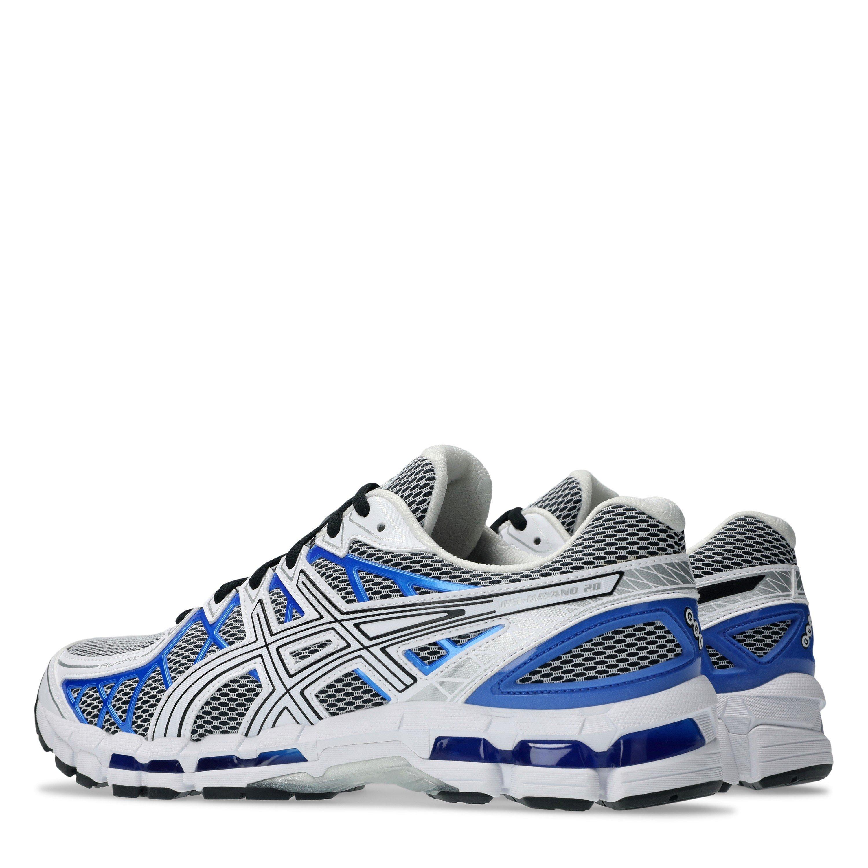 White/Blue - Asics - Mens Gel-Kayano 20 Sneaker - 6