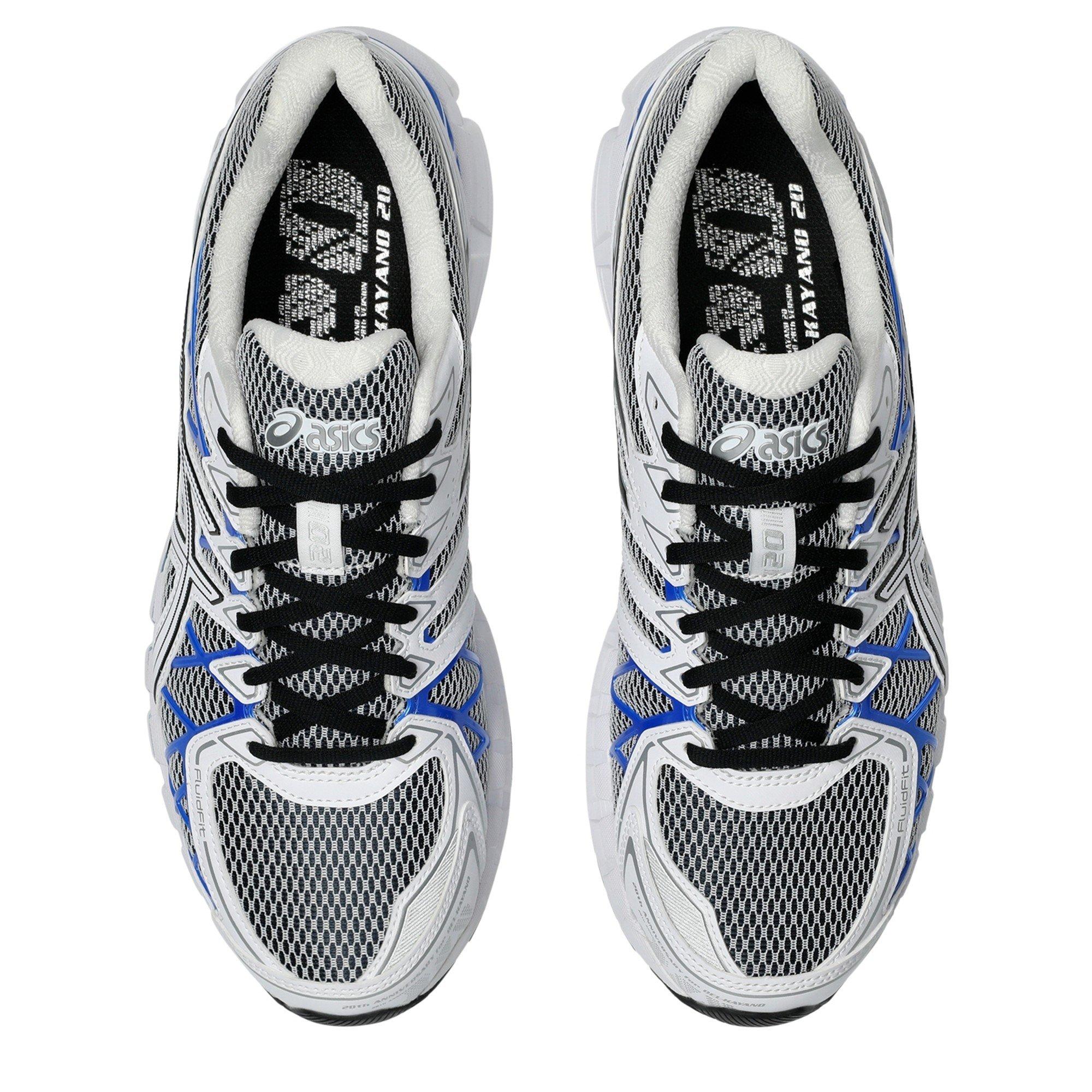 White/Blue - Asics - Mens Gel-Kayano 20 Sneaker - 8