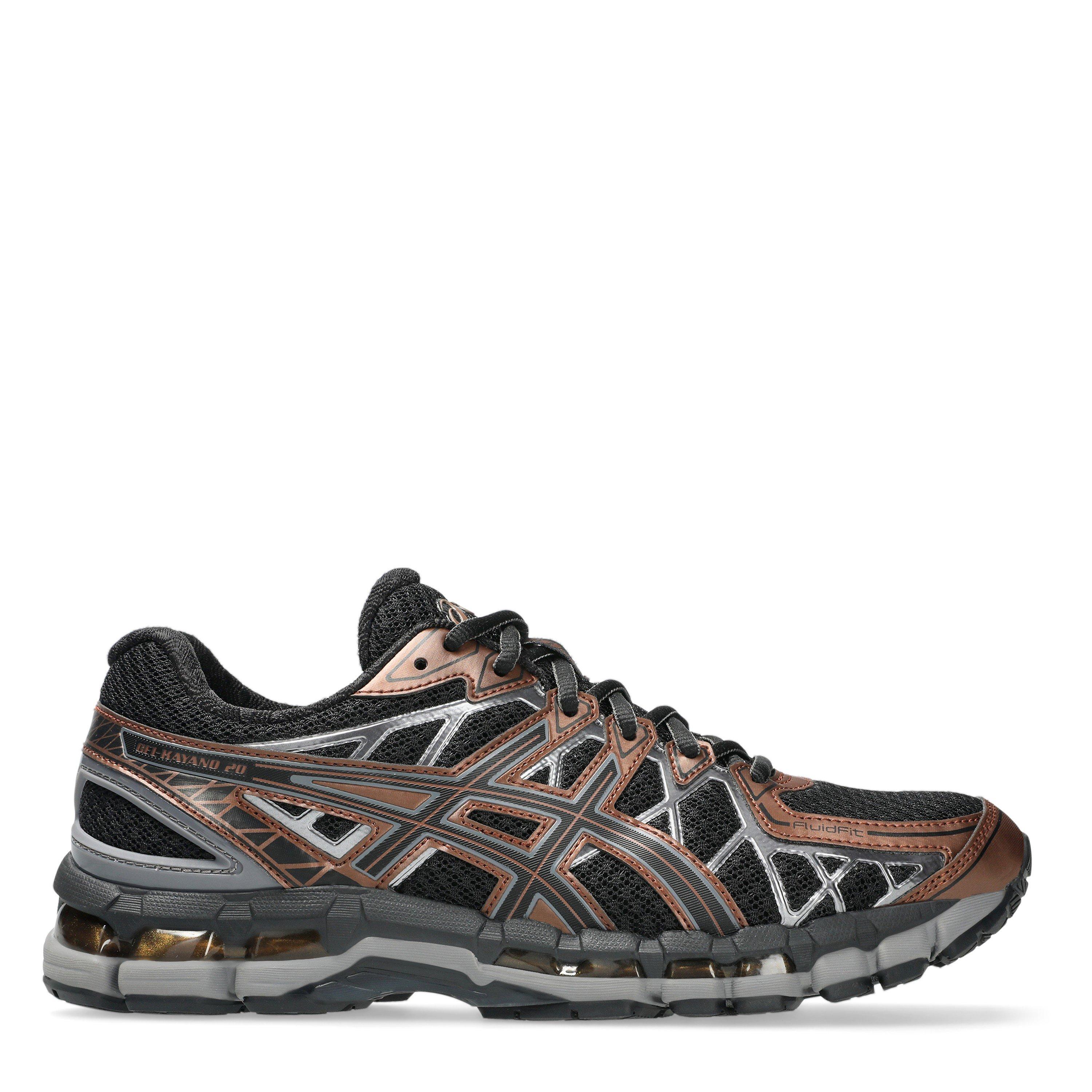 Asics Mens Gel-Kayano 20 Sneaker - Blk/Rddsh Brown - Size 9 (44)
