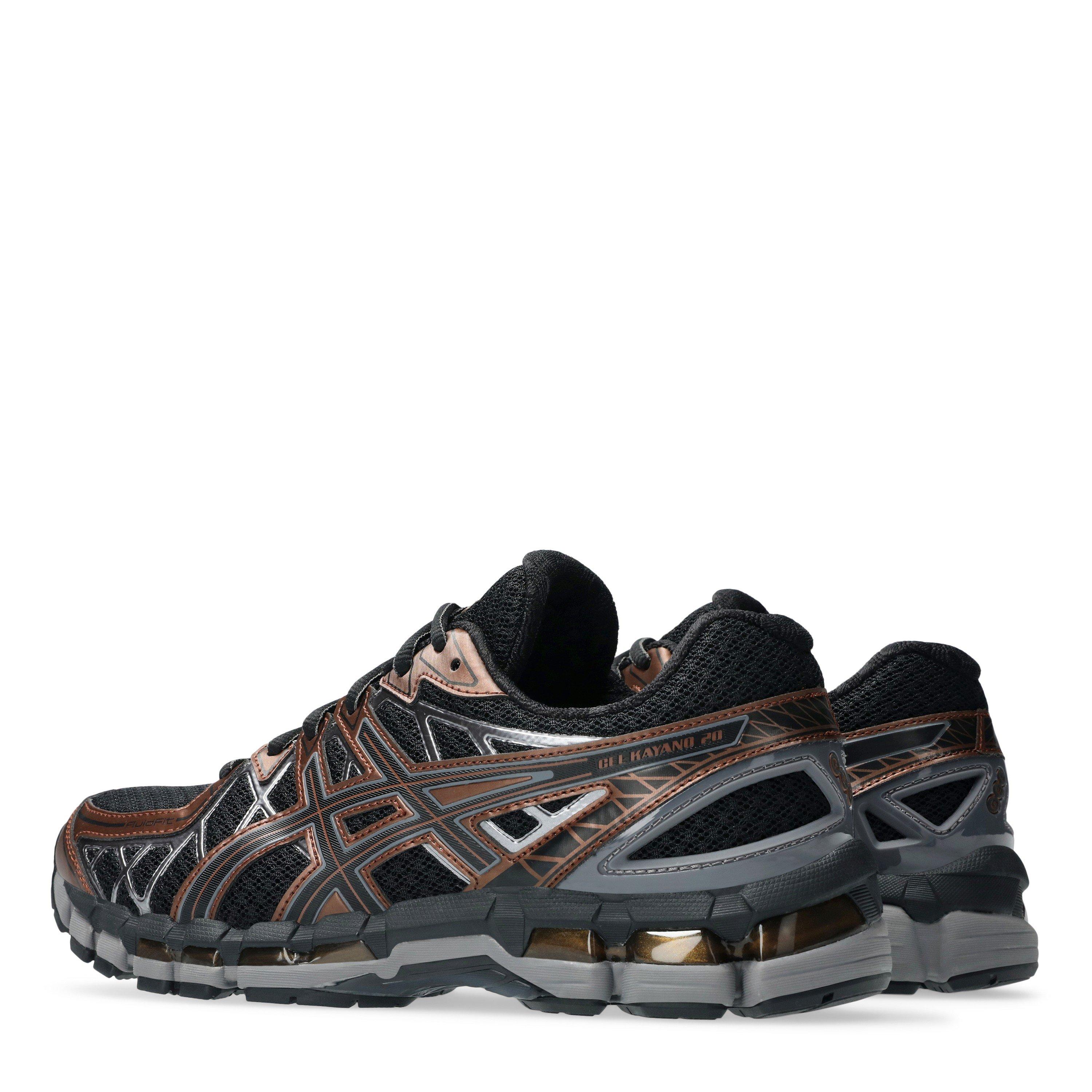 Blk/Rddsh Brown - Asics - Mens Gel-Kayano 20 Sneaker - 6