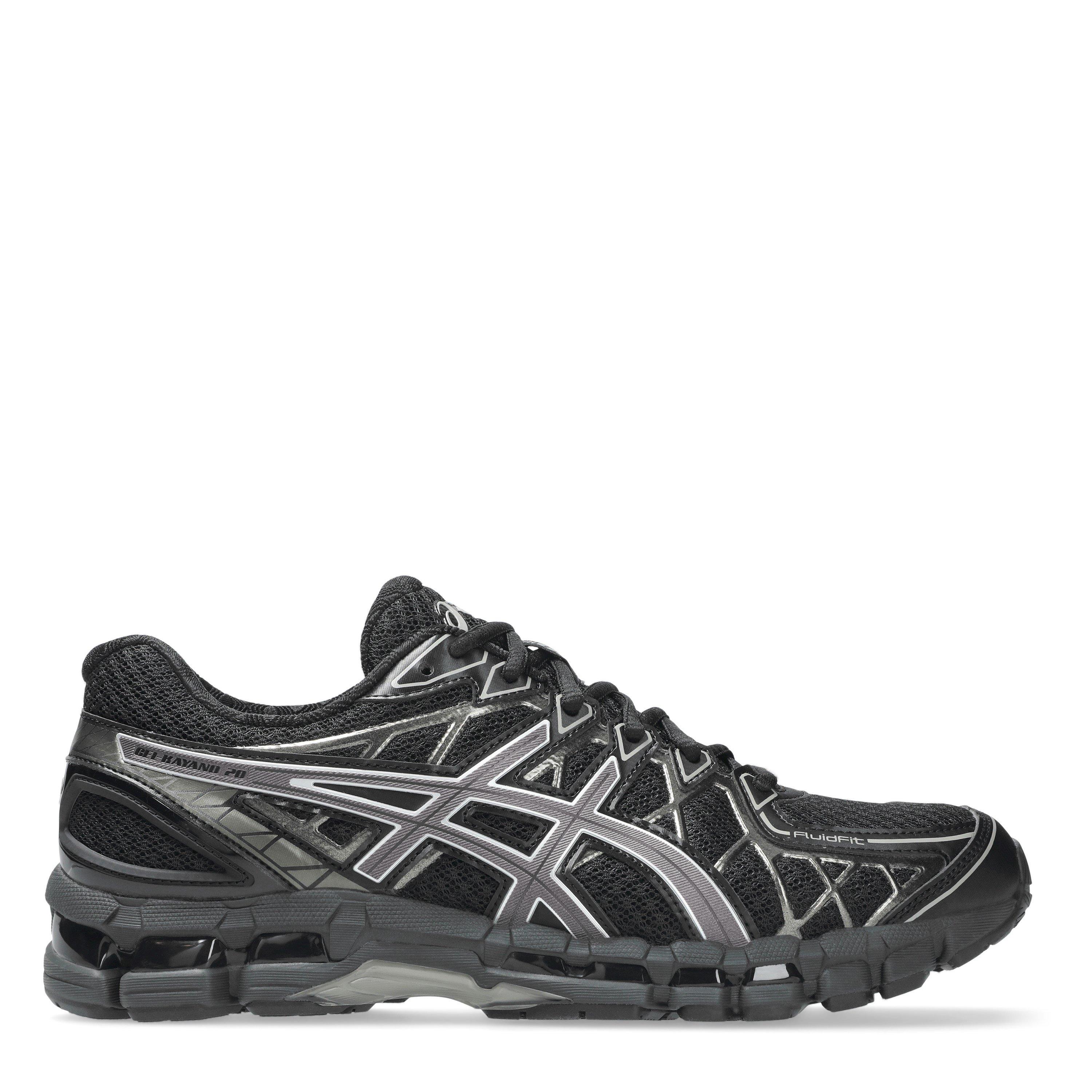 Asics Mens Gel-Kayano 20 Sneaker - Black/Clay Grey - Size 9 (44)