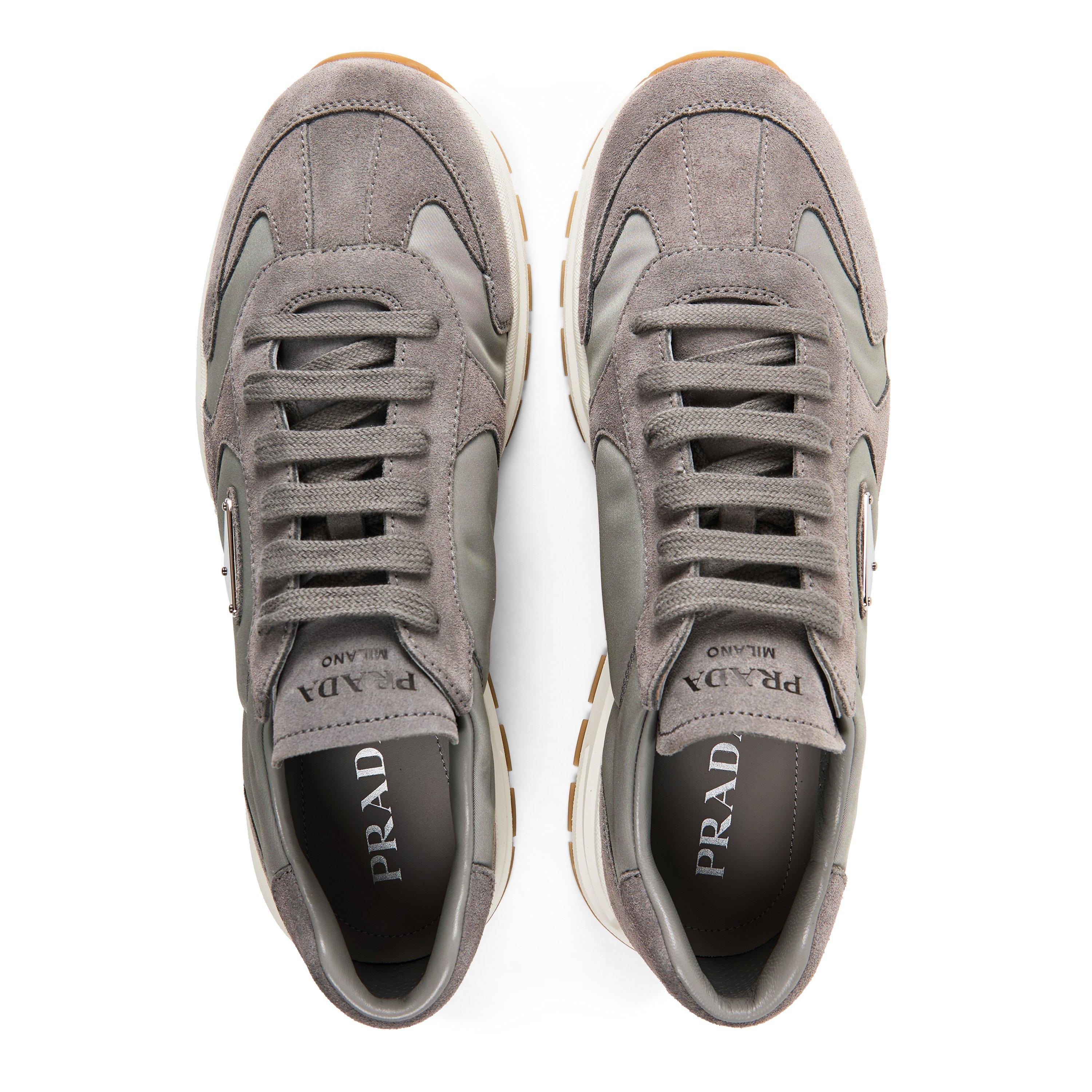 Steel Grey - Prada - Men's Trainers - 4
