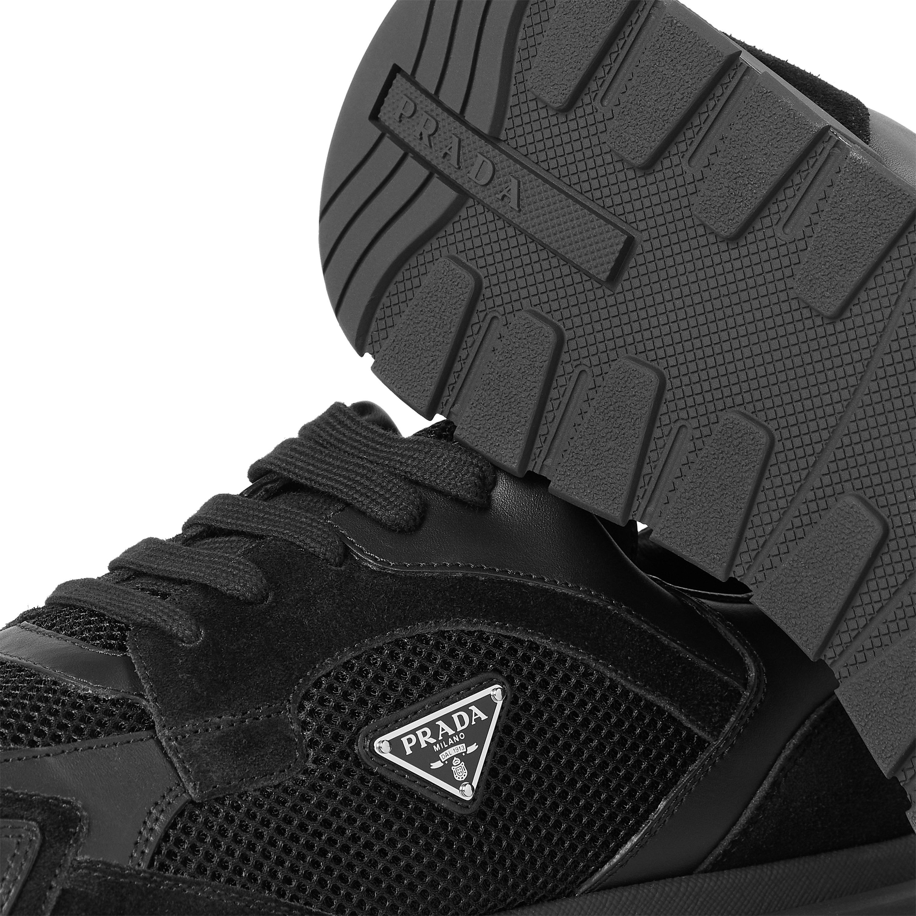 Black/Black - Prada - Prada Prax Mesh Sn64 - 3