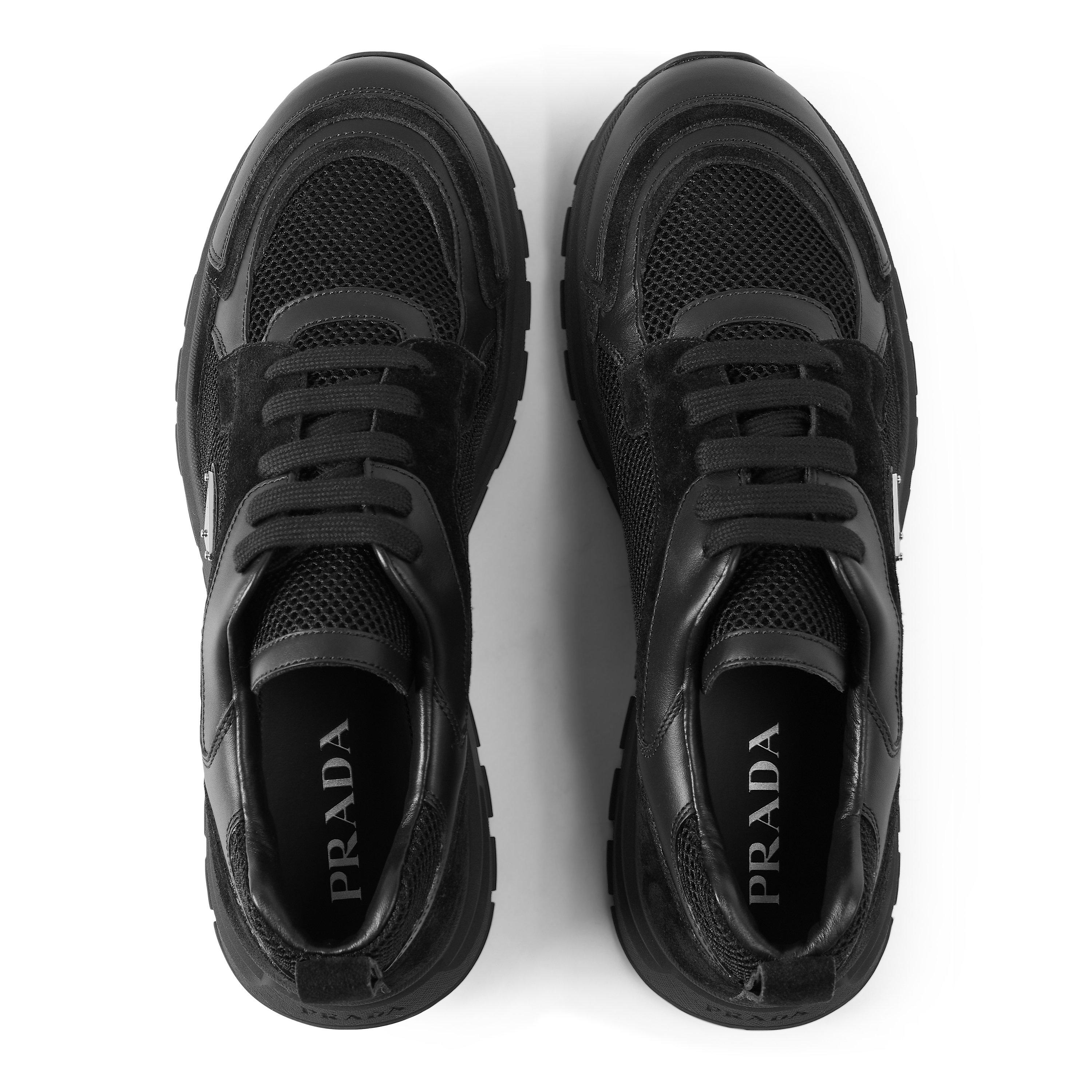 Black/Black - Prada - Prada Prax Mesh Sn64 - 4