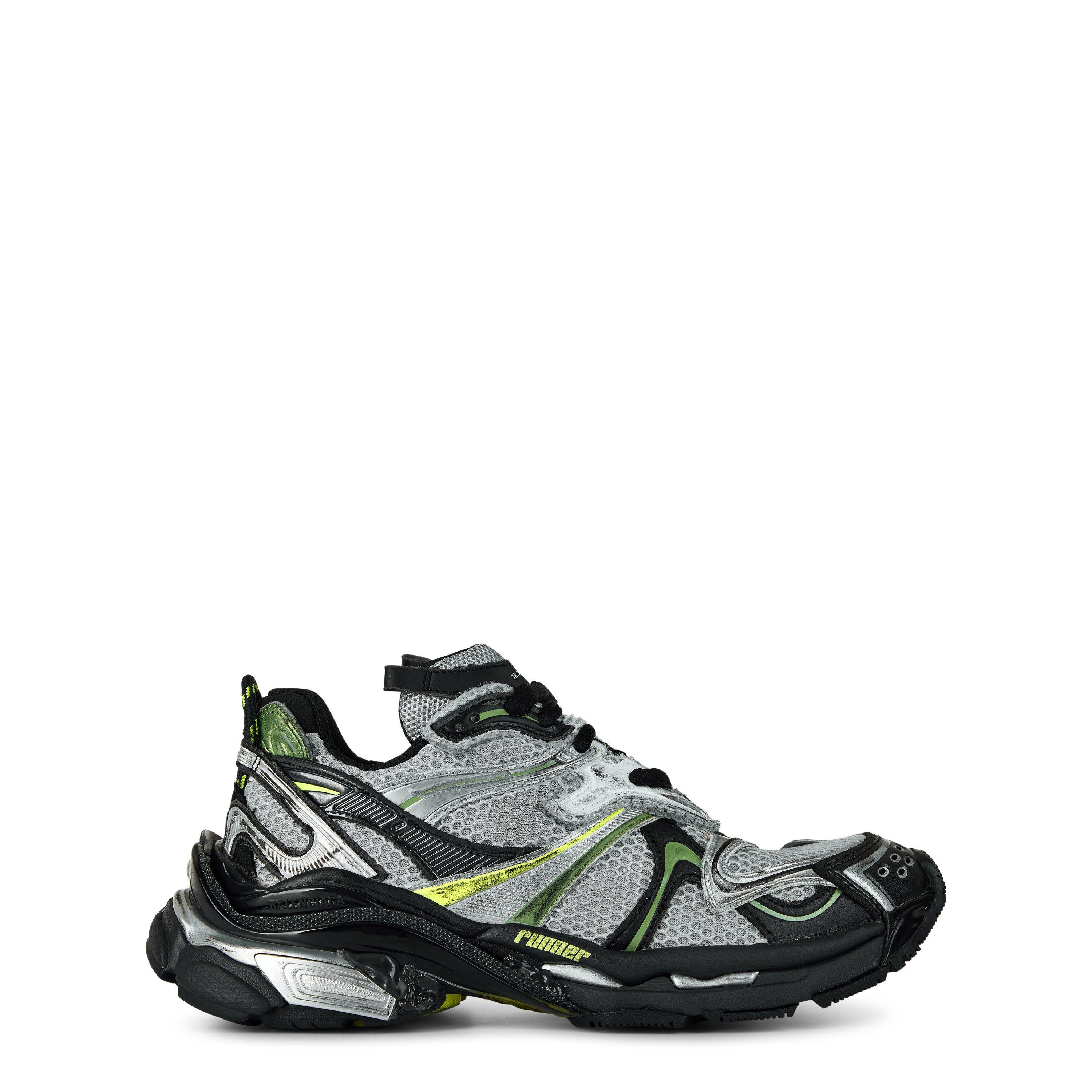 Balenciaga Runner 2.0 Trainers - Silver/Grey - Size 8 (42)