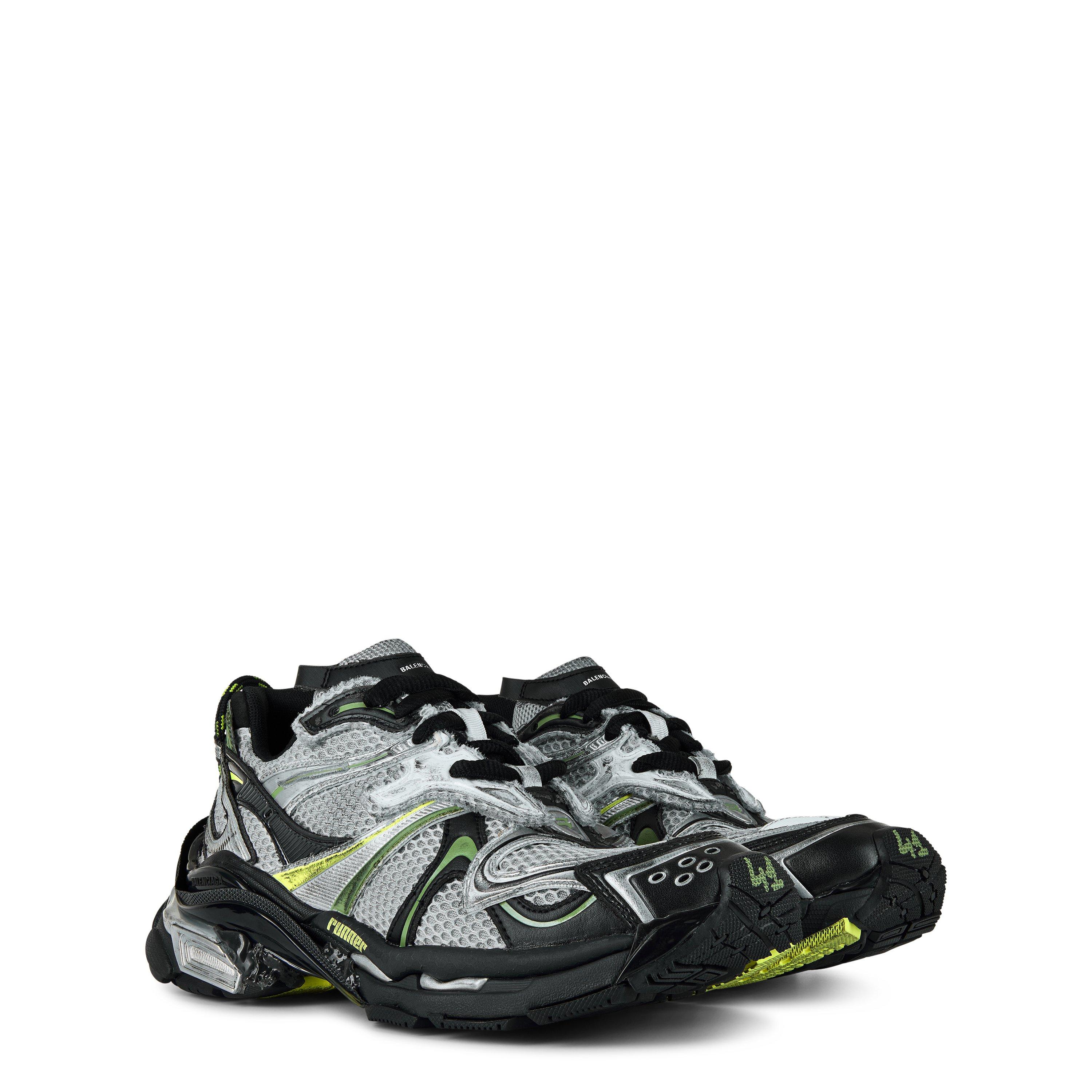 Silver/Grey - Balenciaga - Runner 2.0 Trainers - 4