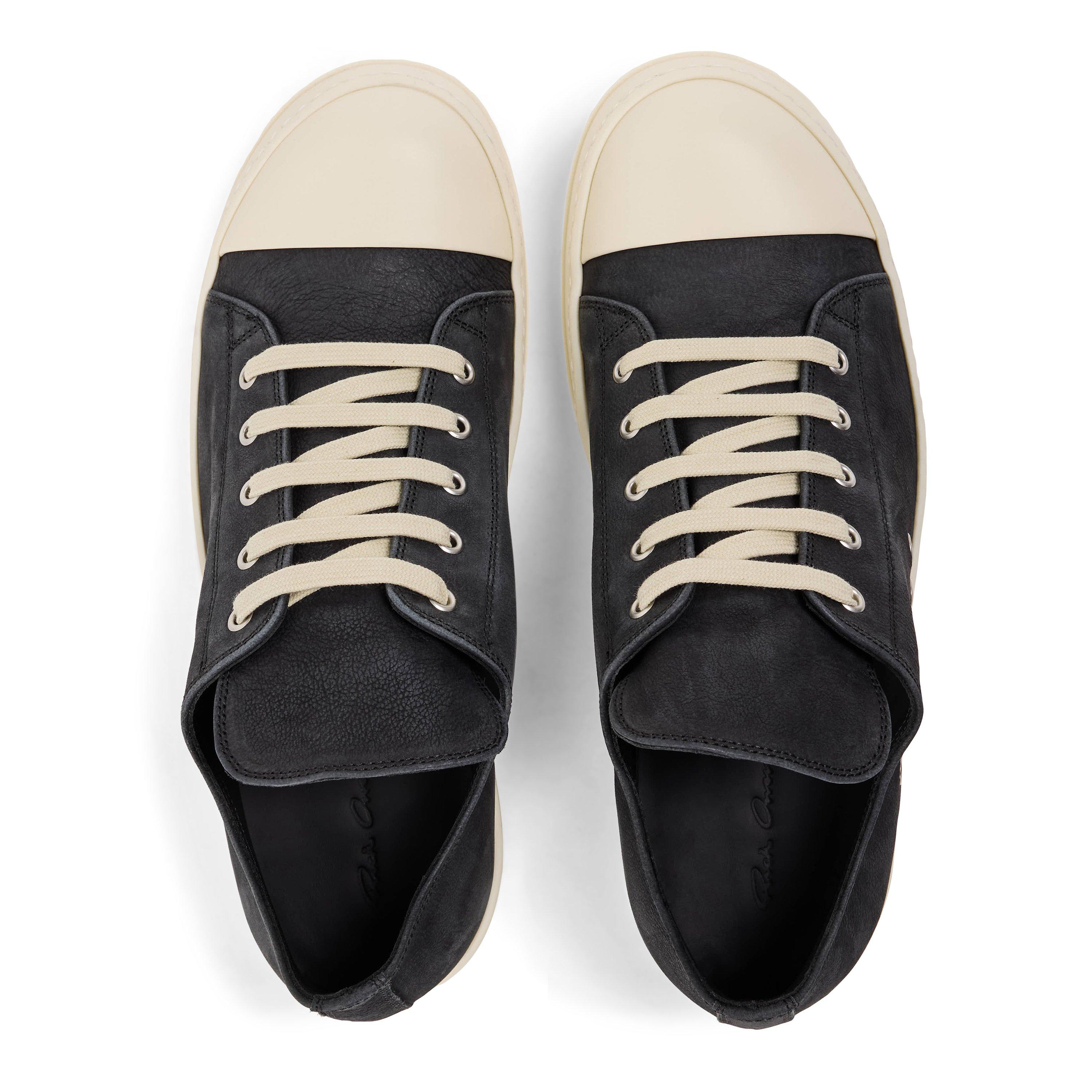 Black - Rick Owens - Men's Sneaks Low-Top Trainers - 4