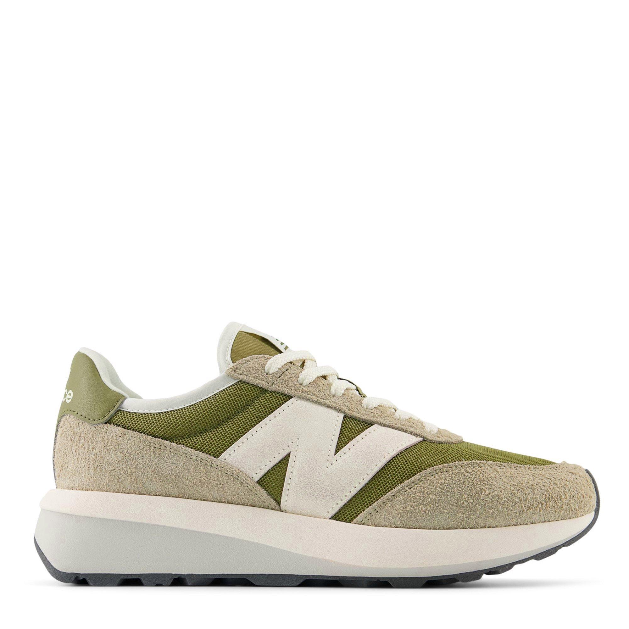 New Balance Men's Nb 370 - Green/White - 9 (43)