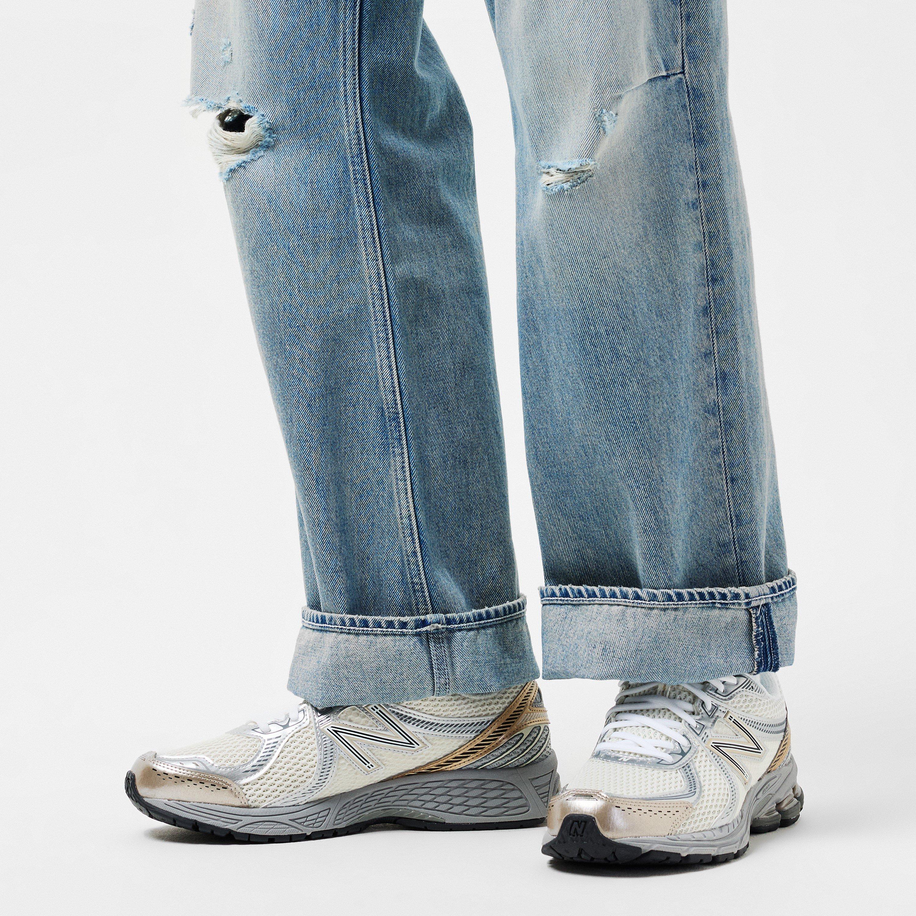 Wht/Gld - New Balance - 860v2 Trainers - 3