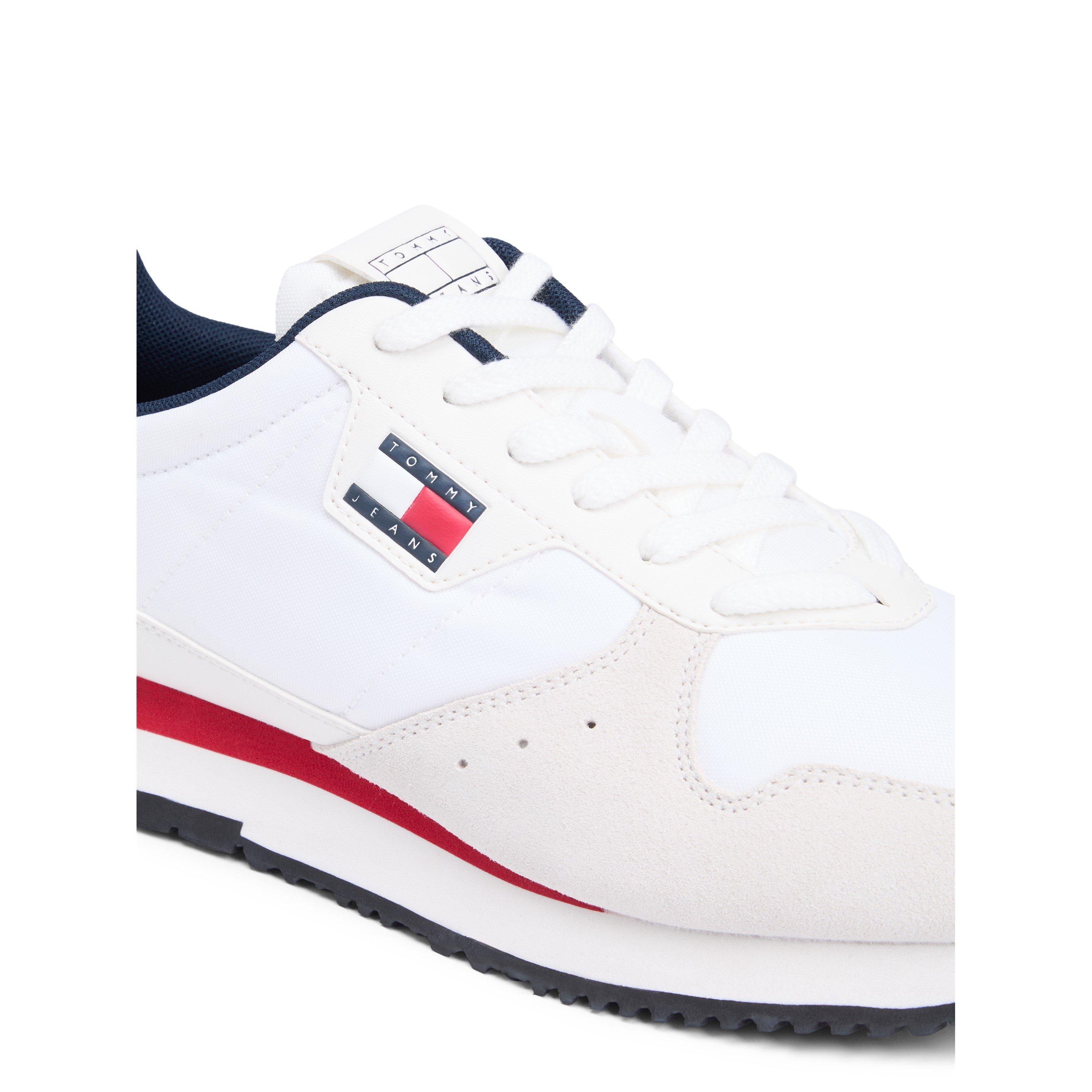 Red/Wht/Blue - Tommy Jeans - TJ Eva Runner Lthr Sn61 - 4