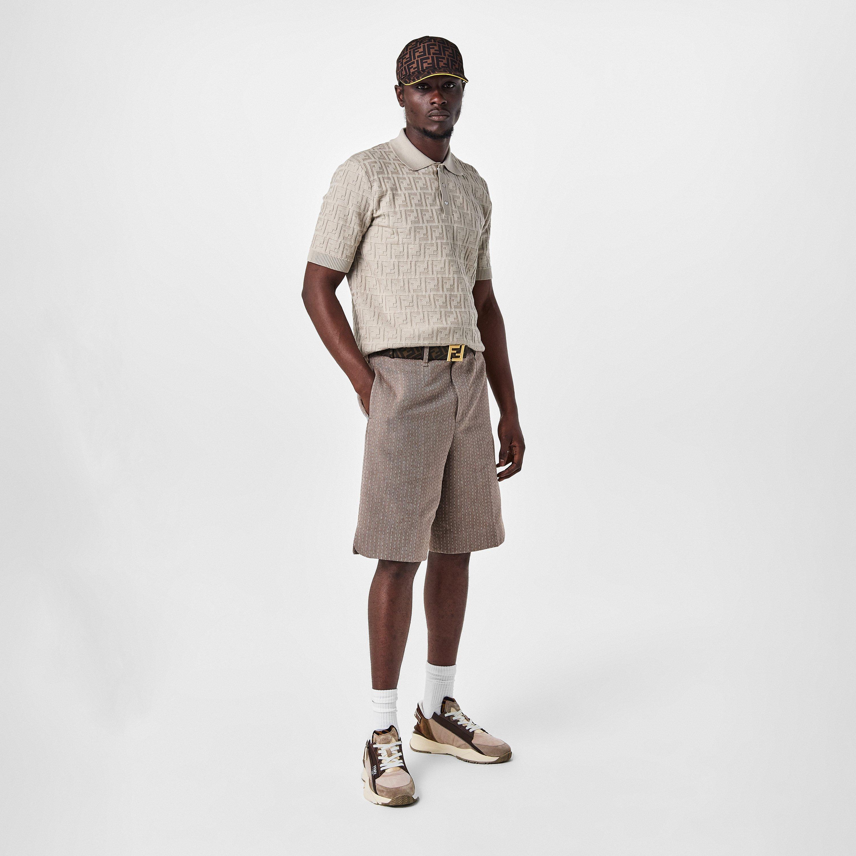 Beige/Khaki - Fendi - Men's Flow Runners - 6