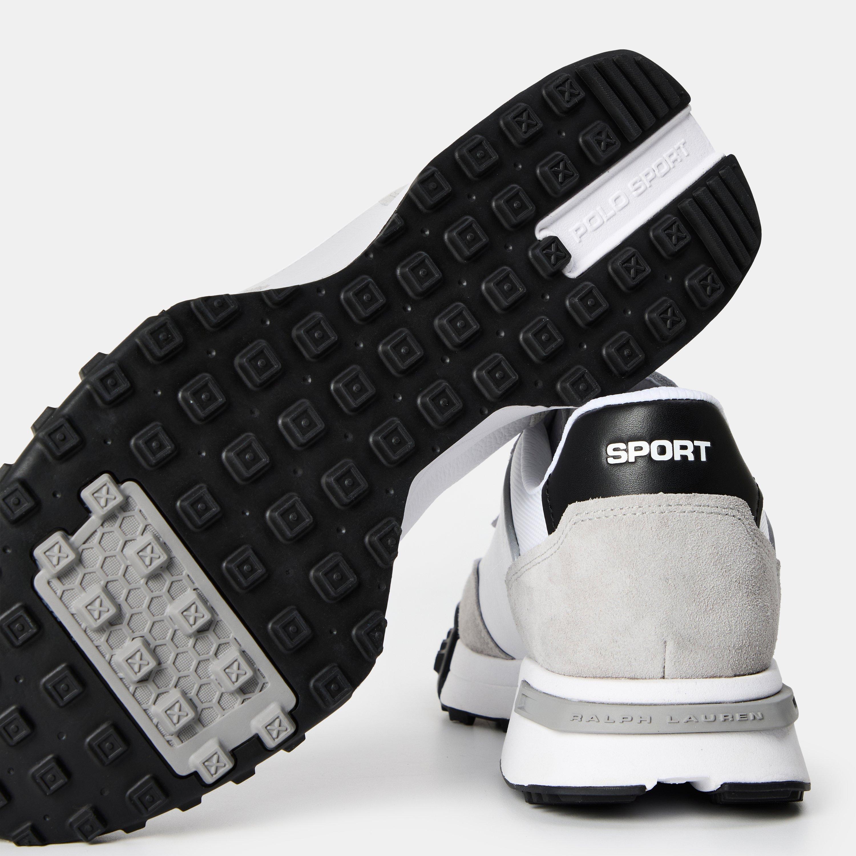 Grey/White - Polo Sport by Ralph Lauren - PS275 Panelled Trainers - 4