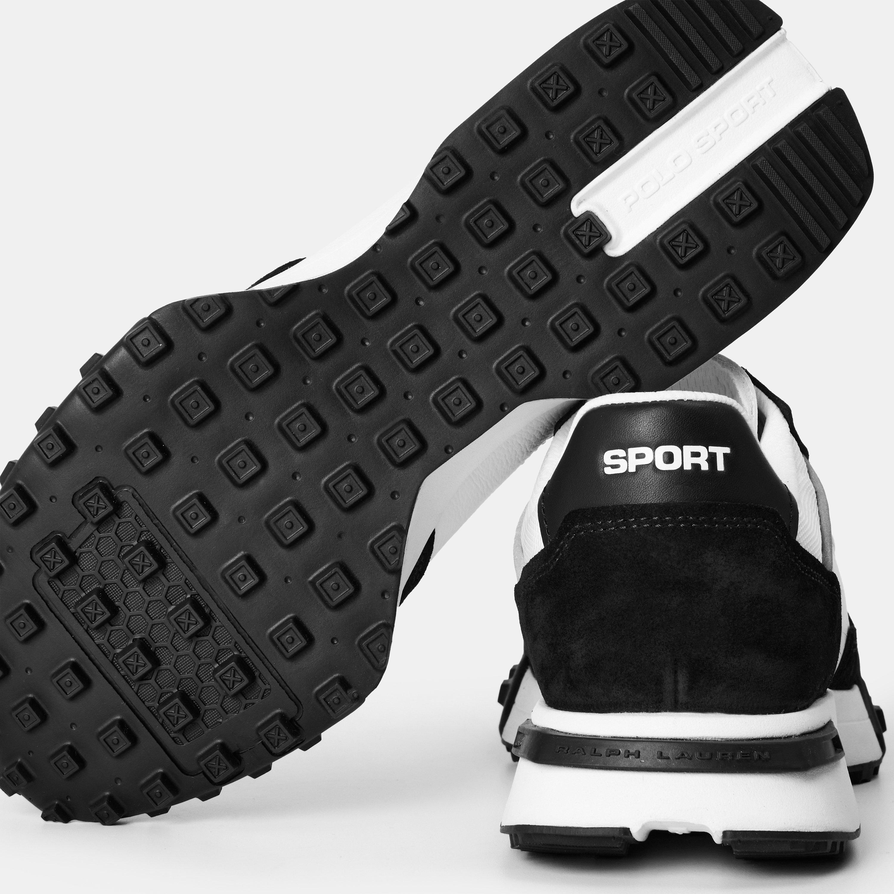 Black/White - Polo Sport by Ralph Lauren - Panelled Trainers - 3
