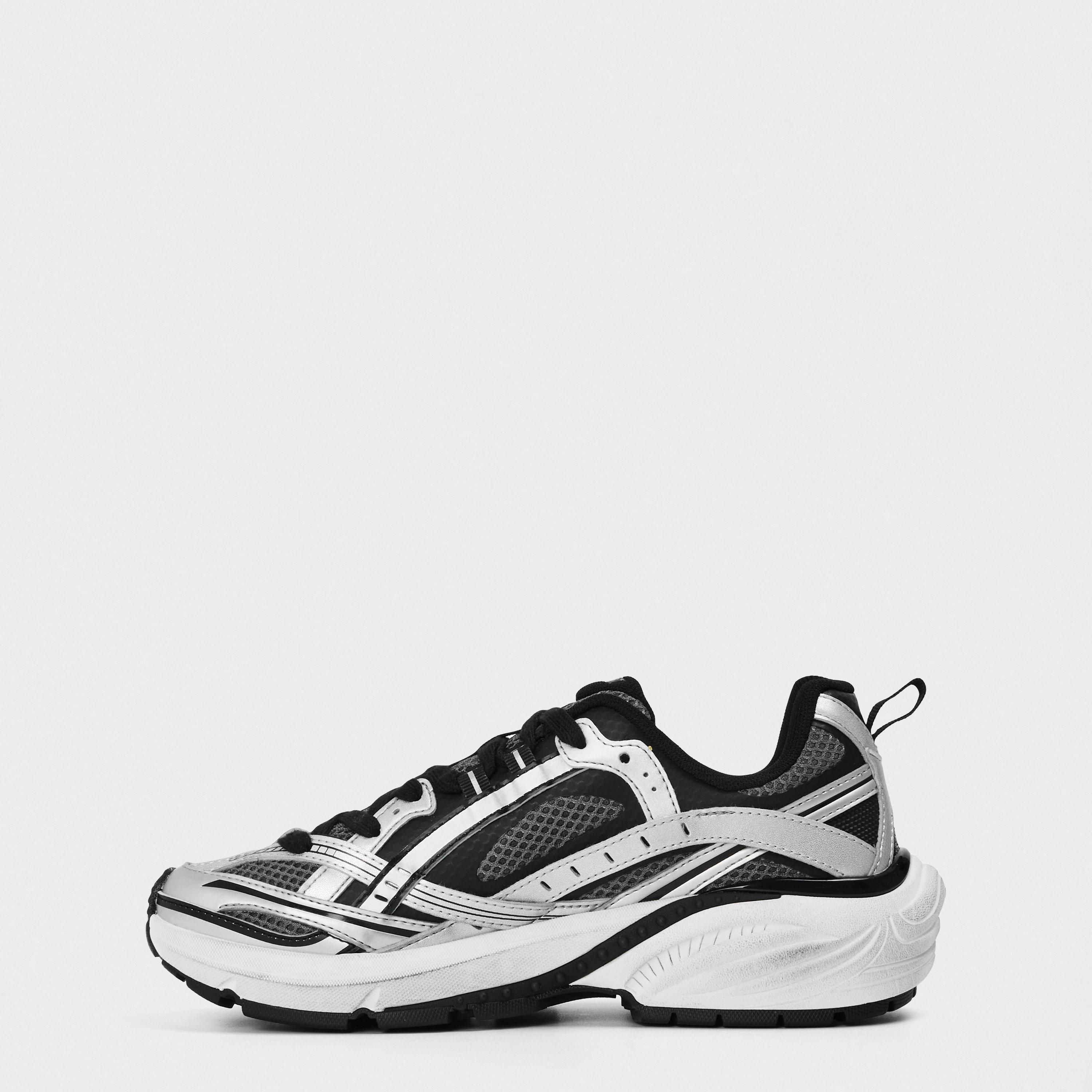 Silver/Black - Represent - Men's Storm Runners, Glossy Clips, Matte Finish Trainers - 2