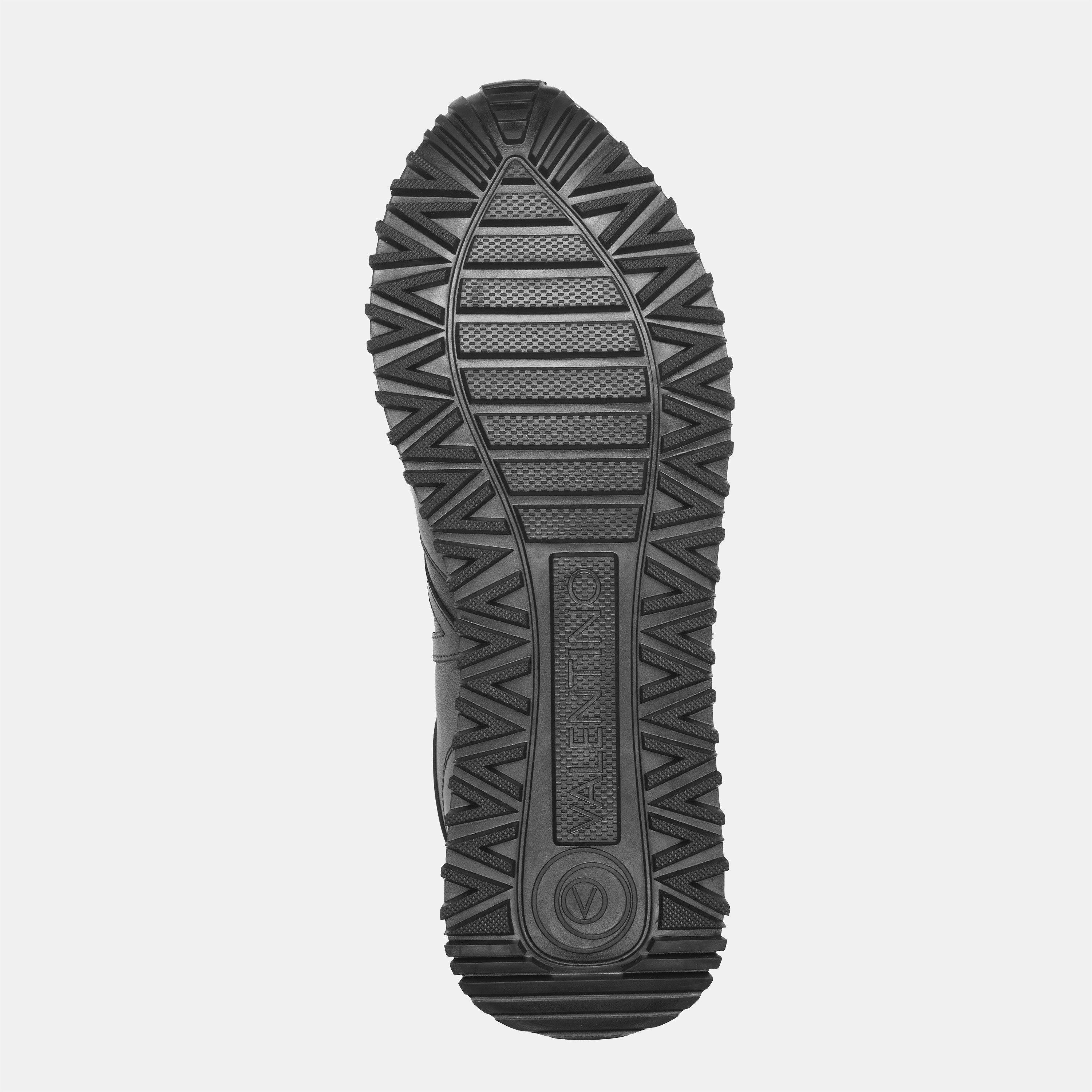 550 Black - Valentino - Men's Mars Leather Runners - 6