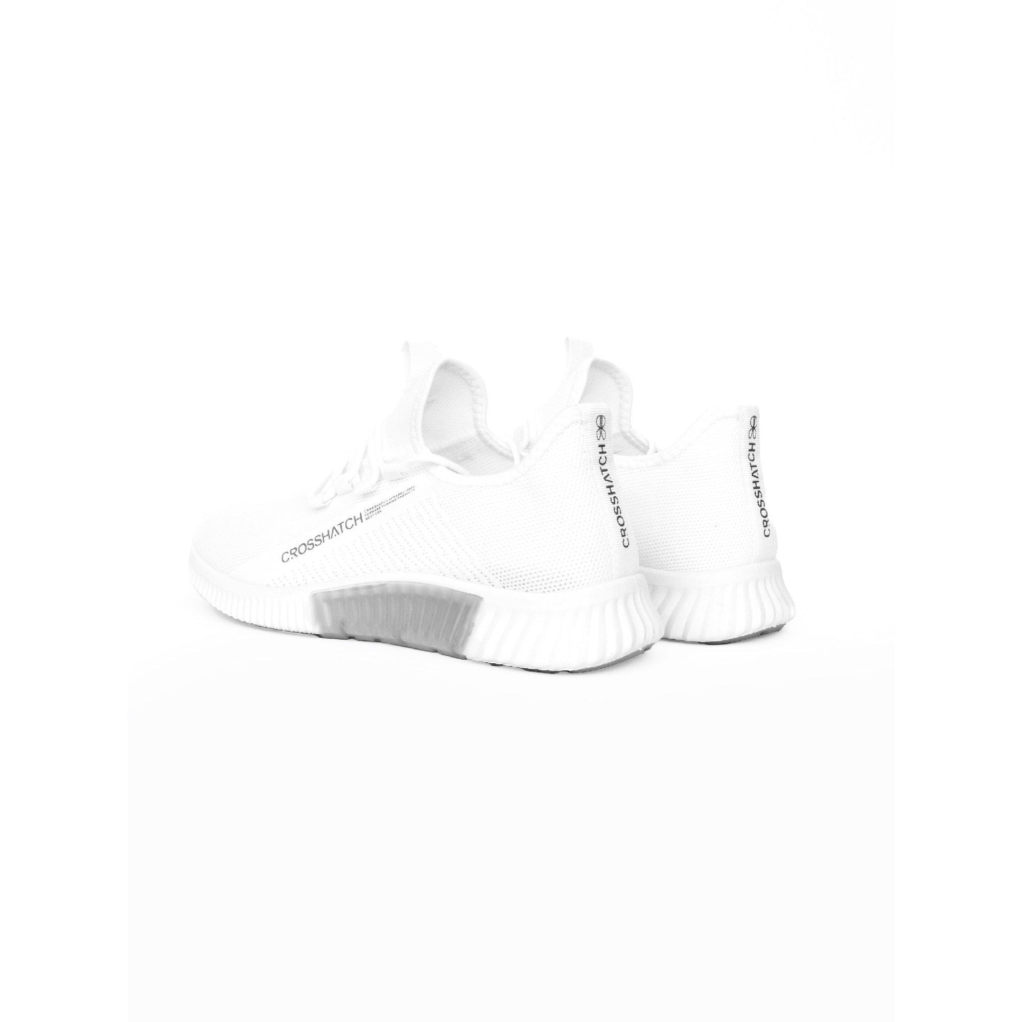 Hvid - Crosshatch - Men's Nimbus Trainers - 2