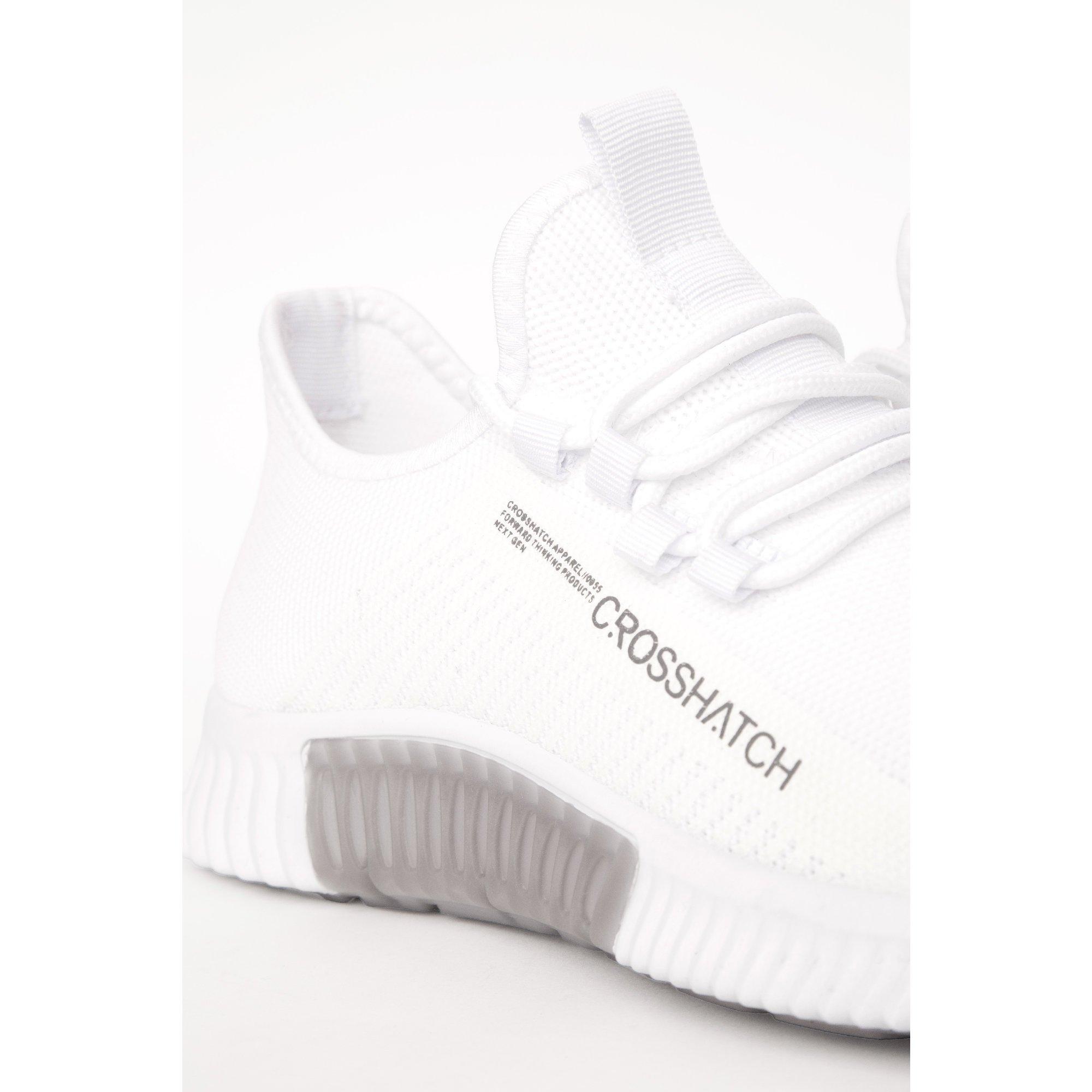 Hvid - Crosshatch - Men's Nimbus Trainers - 3