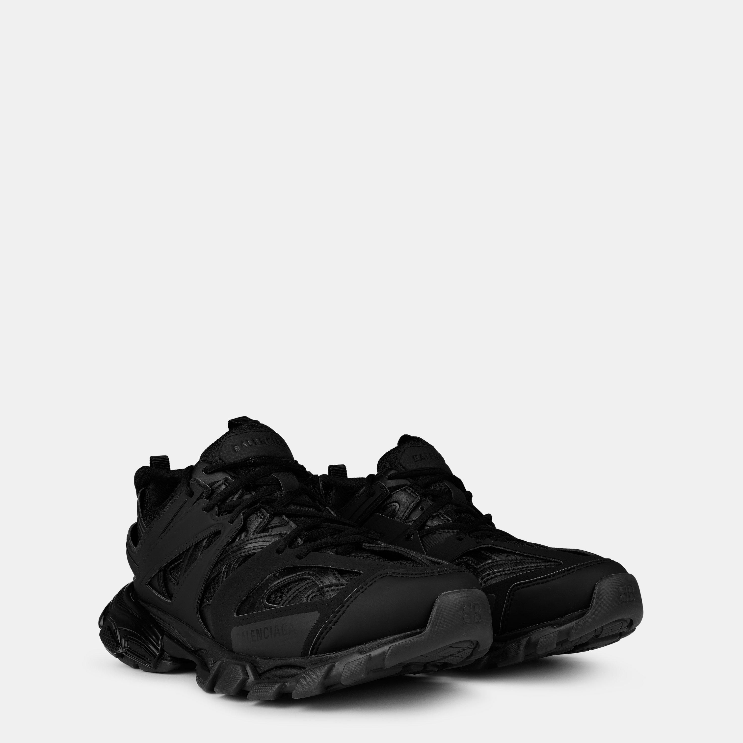 Black/Clear - Balenciaga - Track Clear Sole Trainers - 4