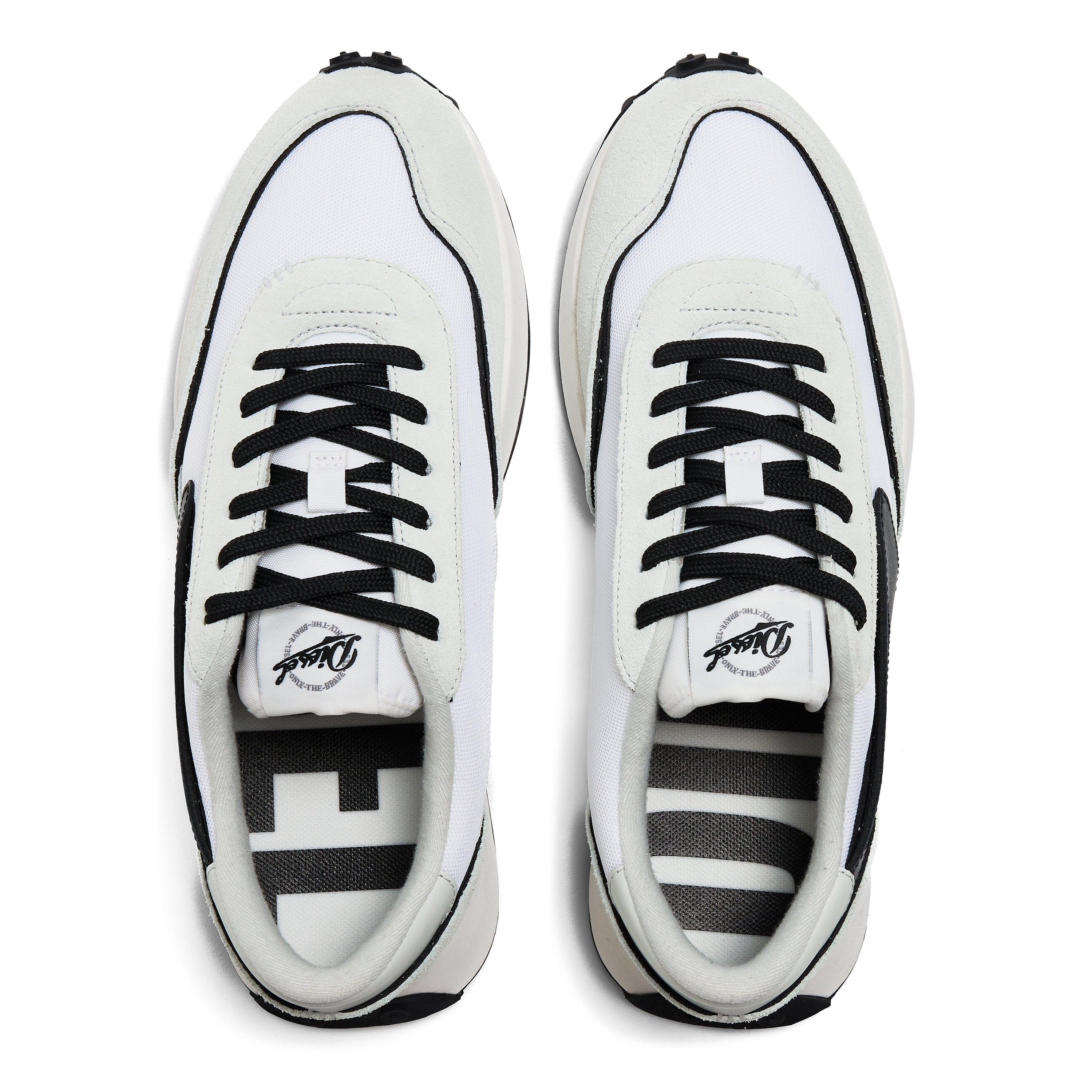 White+Black - Diesel - S-Racer LC Trainers - 4