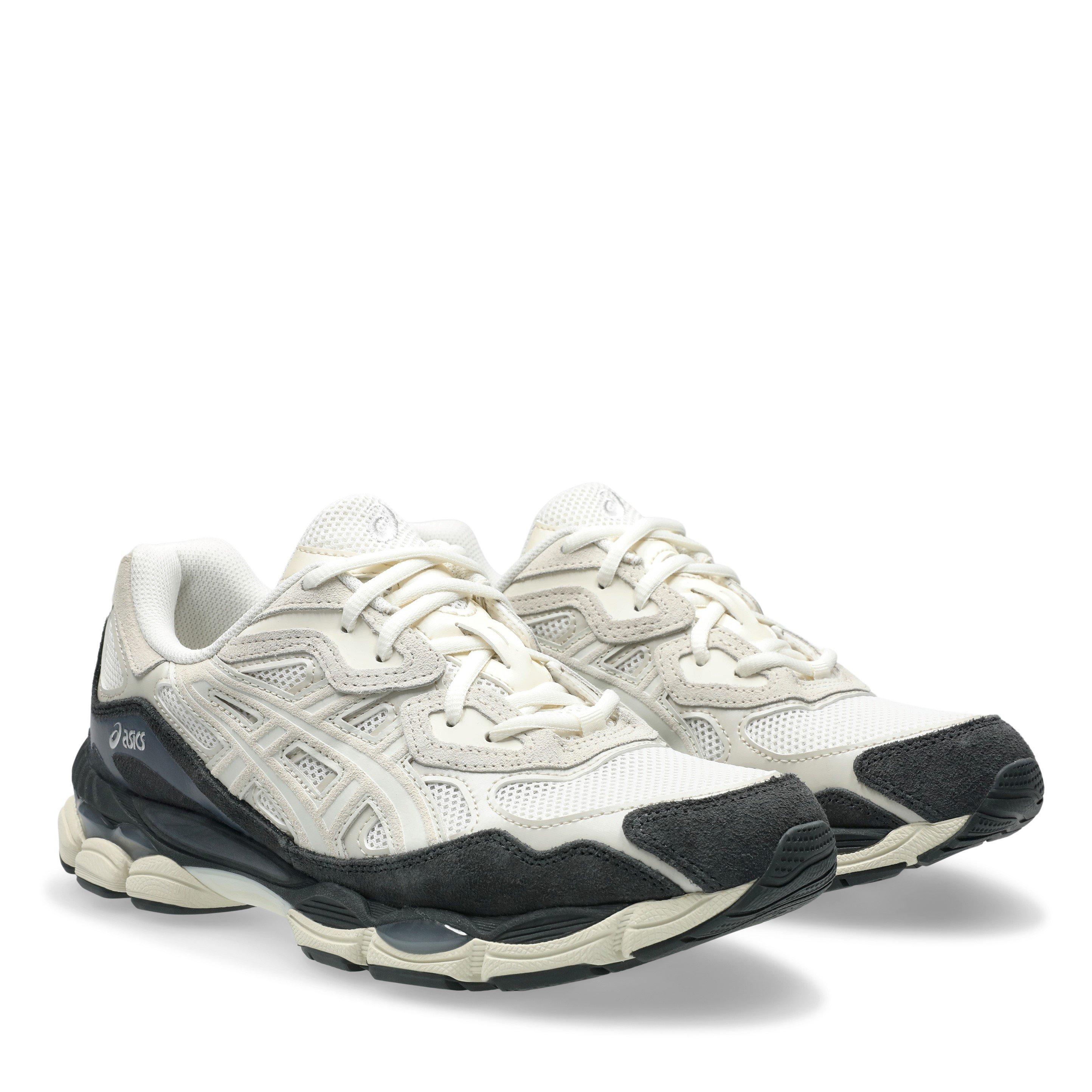 WHT/SMOKE GREY - Asics - GEL-NYC Mens Sportstyle Shoes - 4