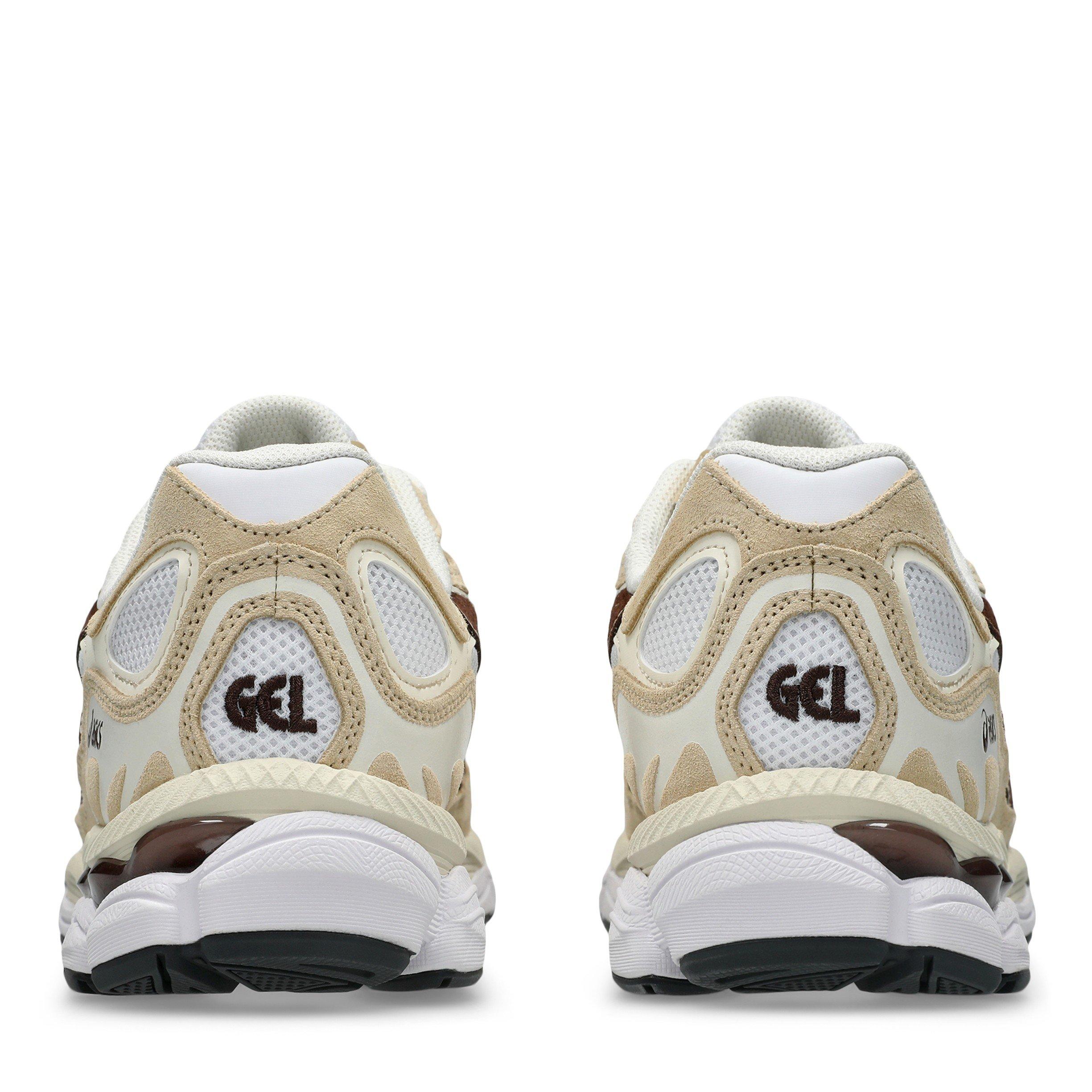 WHT/RSTD COFFEE - Asics - GEL-NYC Mens Sportstyle Shoes - 7