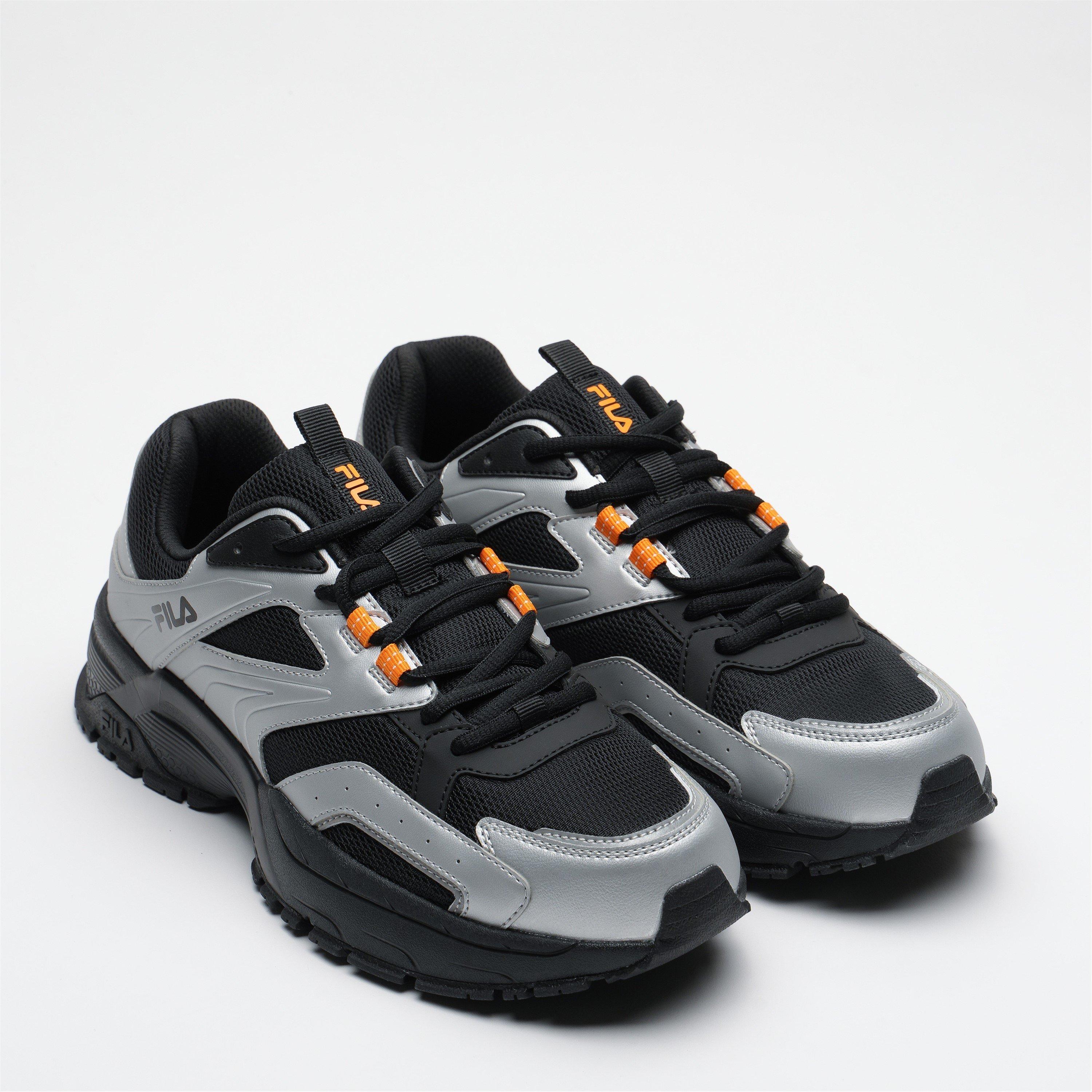 BLK/SIL/ORA - Fila - Men's STIRR 26 Trainers - 2