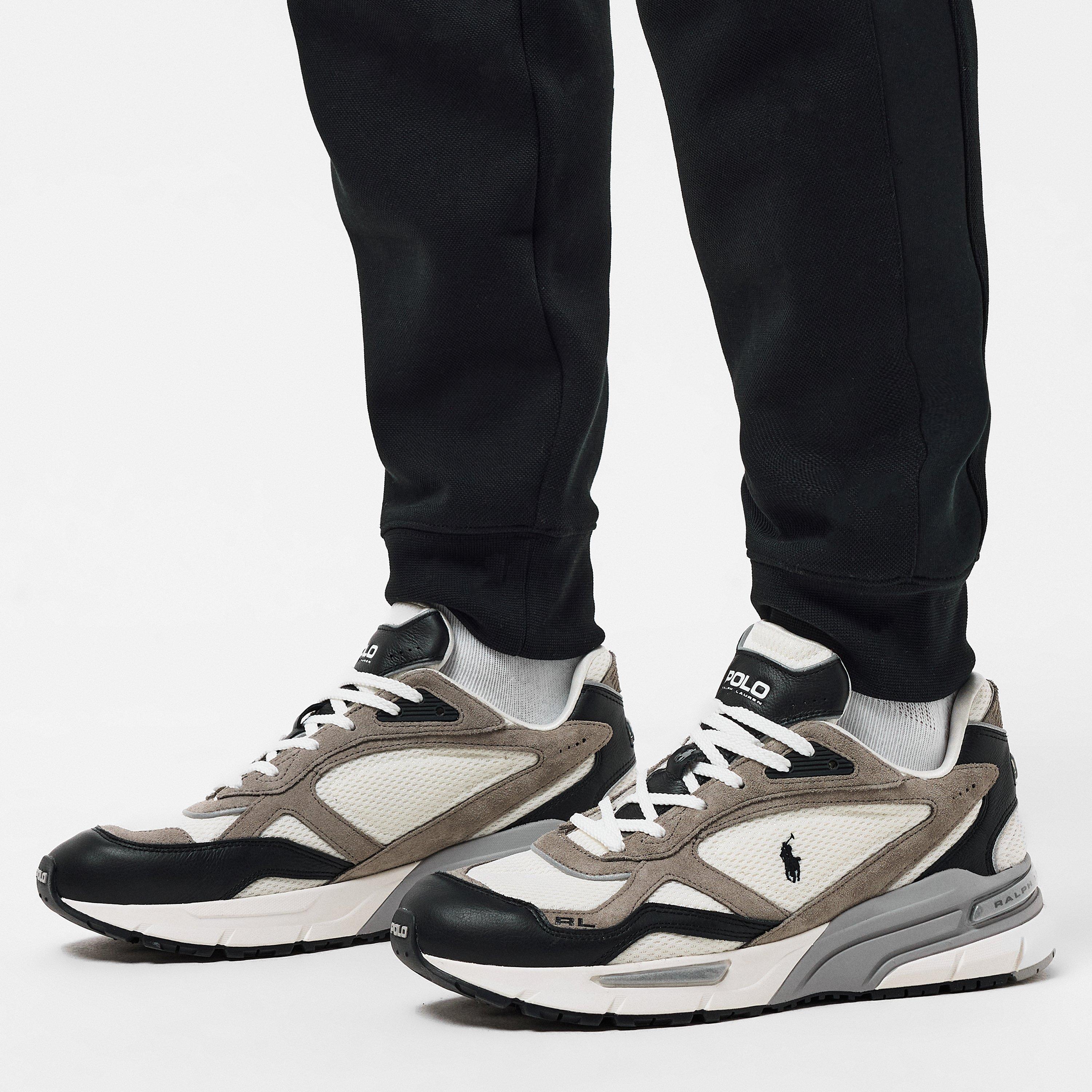 Black/Earth Gry - Polo Ralph Lauren - Men's Trackster Runners - 3