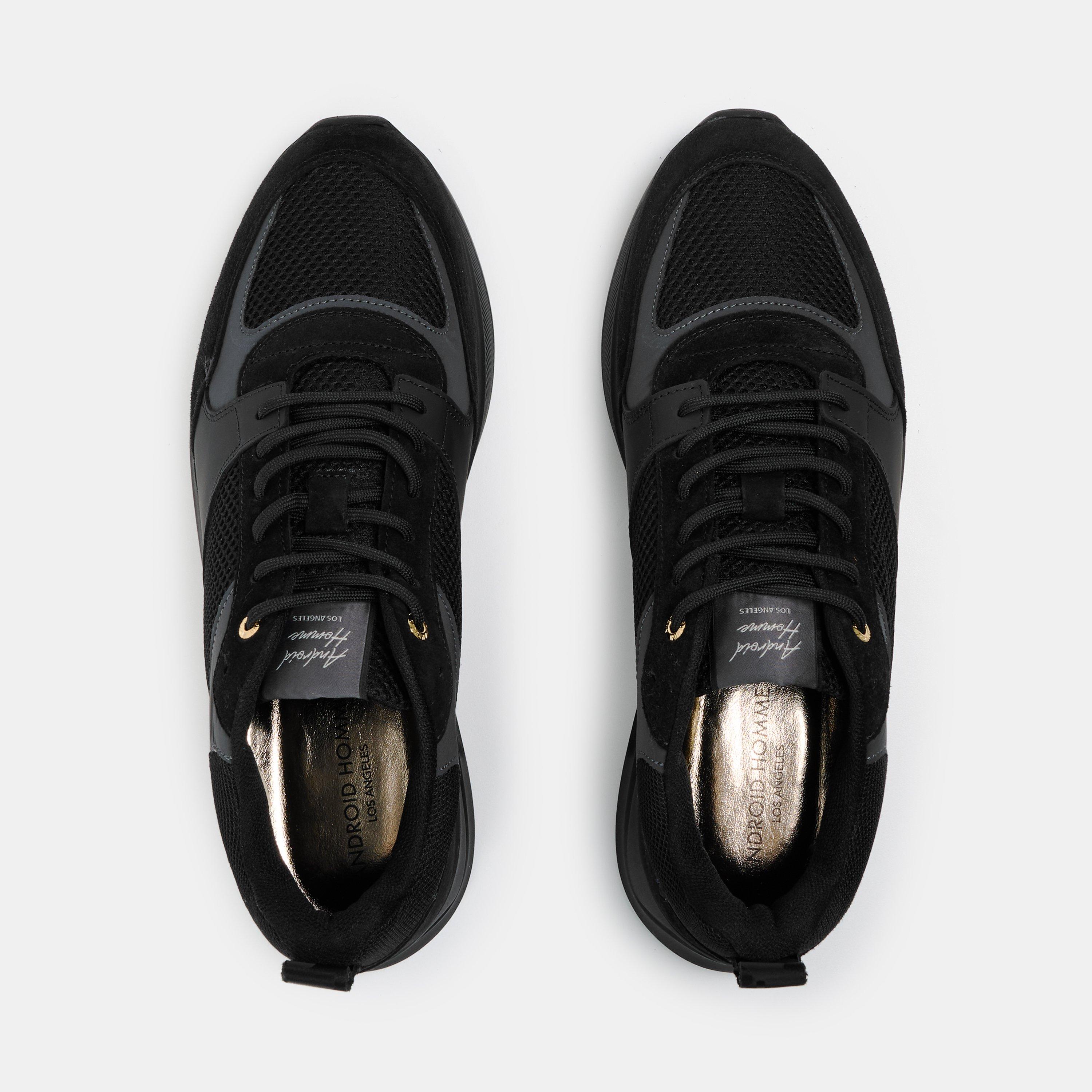 Black/Black - Android Homme - Topanga Sneakers - 5