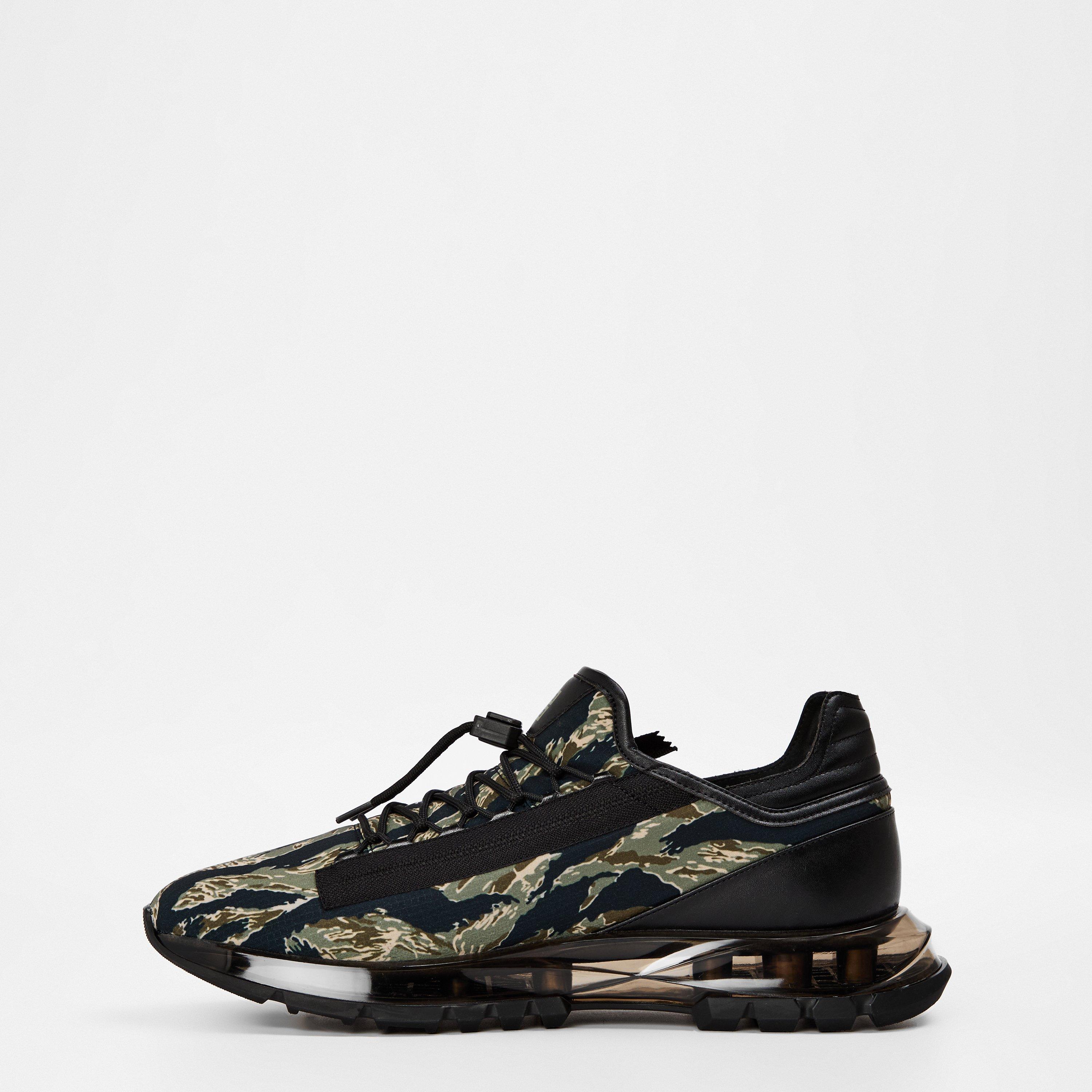 Black/Khaki - GIVENCHY - Men's GIV Spectre Zipped Runners - 2