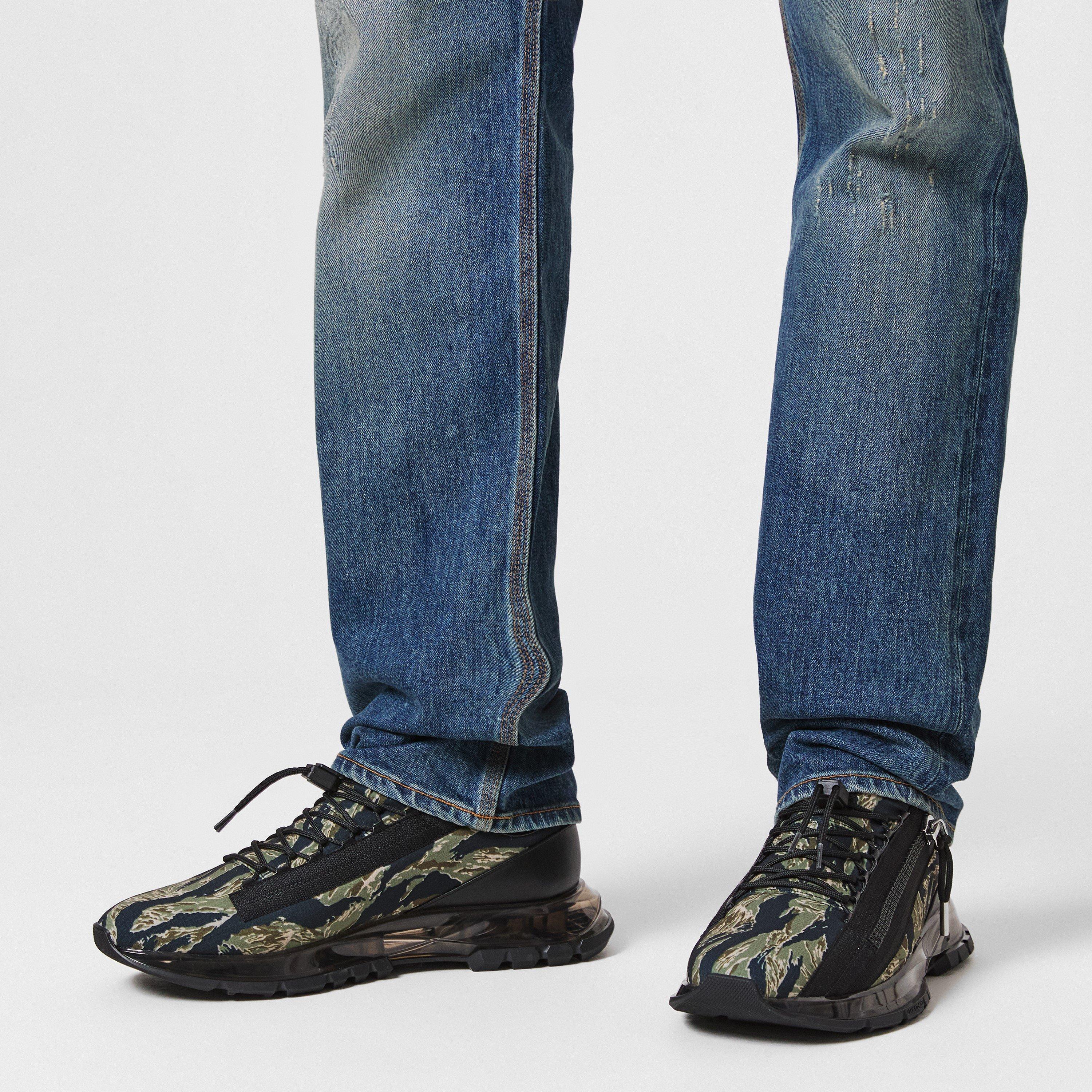 Black/Khaki - GIVENCHY - Men's GIV Spectre Zipped Runners - 3