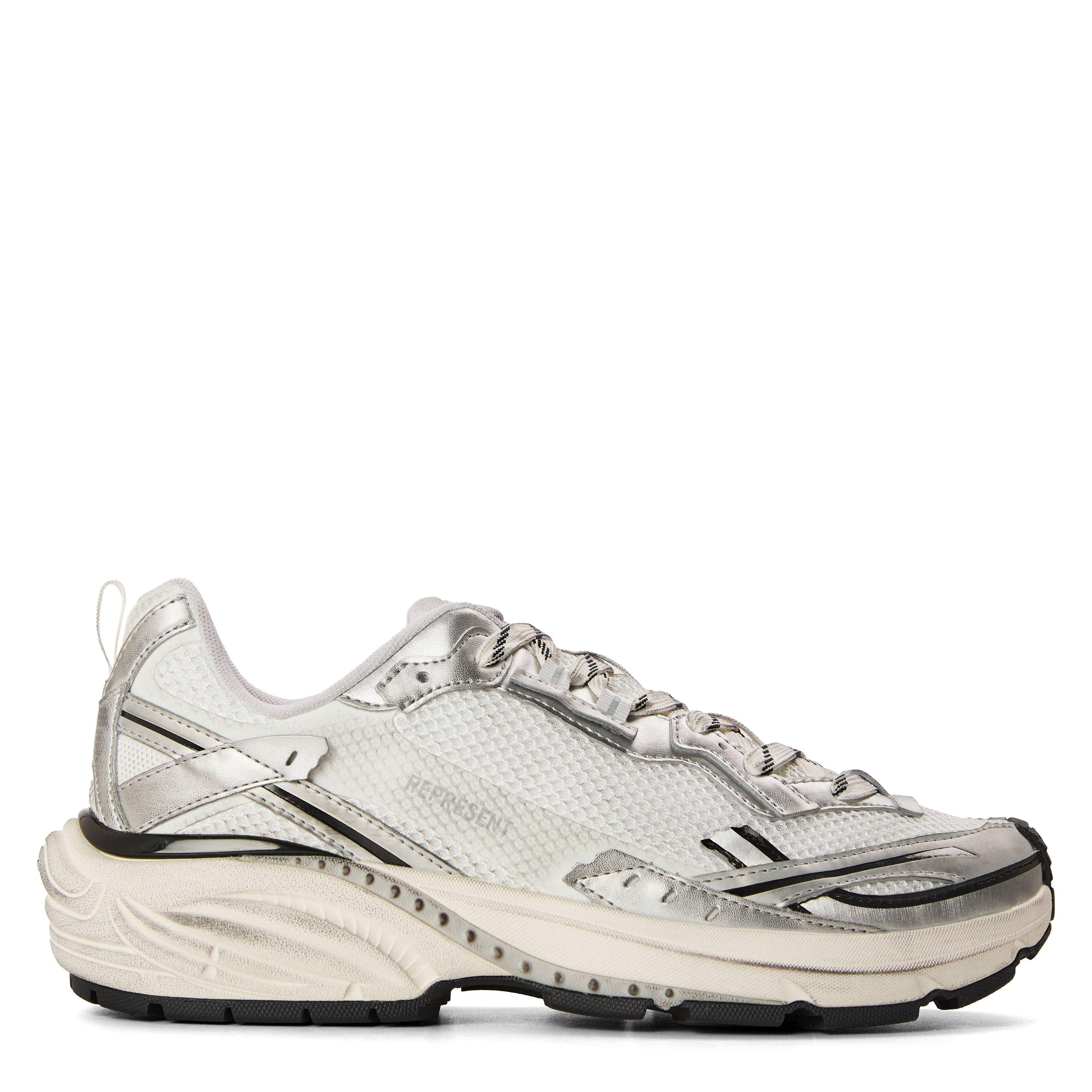Represent Men's Trainers - White/Silver - 9 (43)
