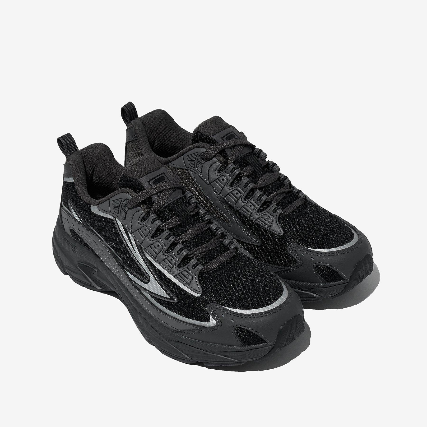 BLK/BLK/GRY - Fila - VERDICT 98/25 Mens Shoes - 4