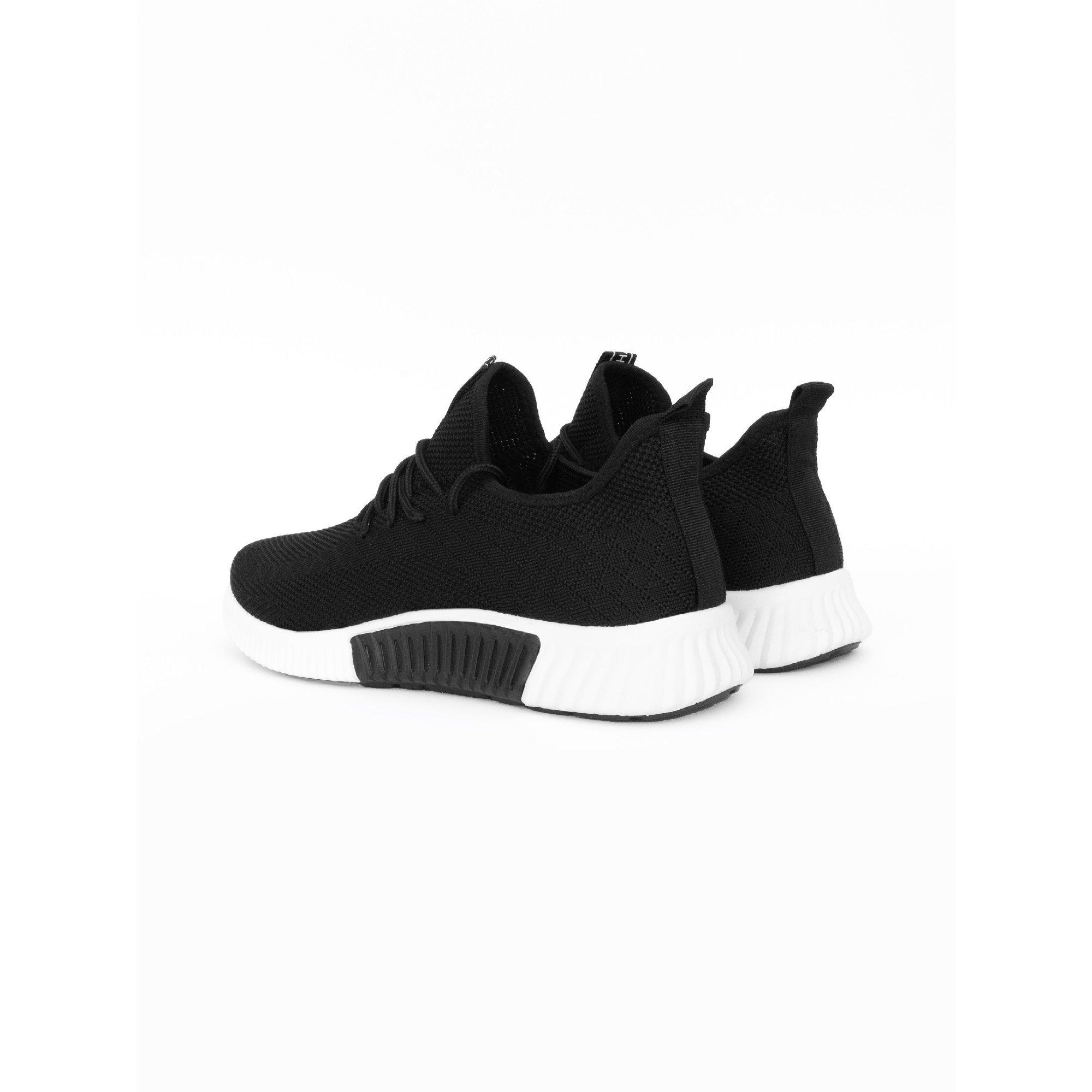 Black - Crosshatch - Men's Rideout Trainers - 2