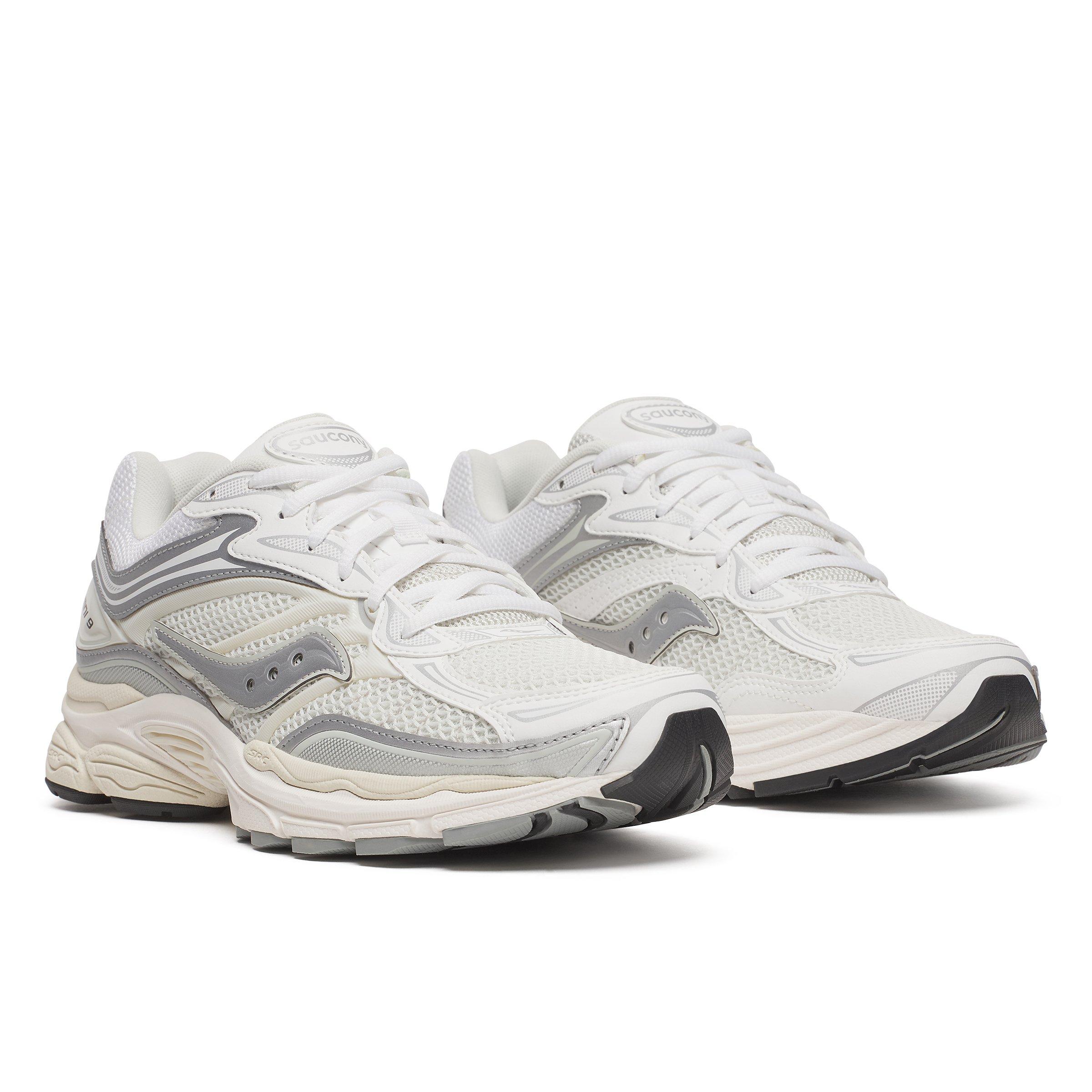 White/Silver - Saucony - Men's Breathable Runners - 2