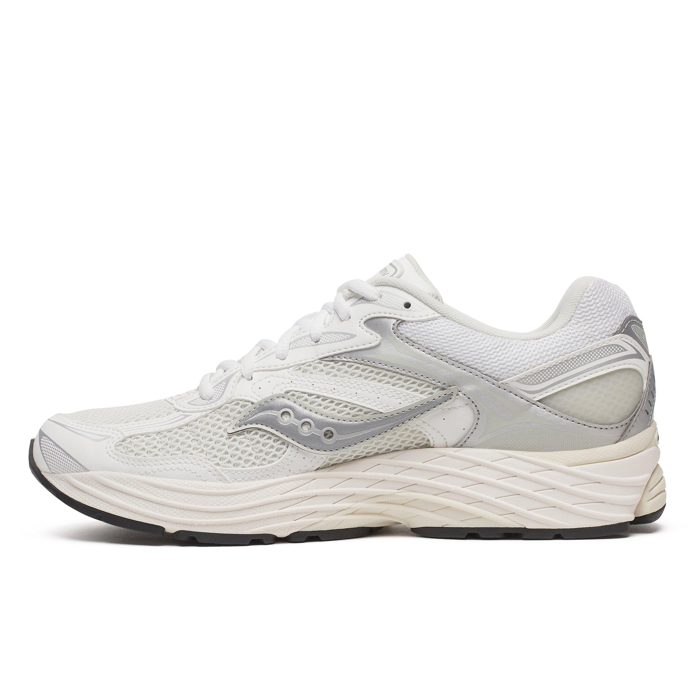 White/Silver - Saucony - Men's Breathable Runners - 3