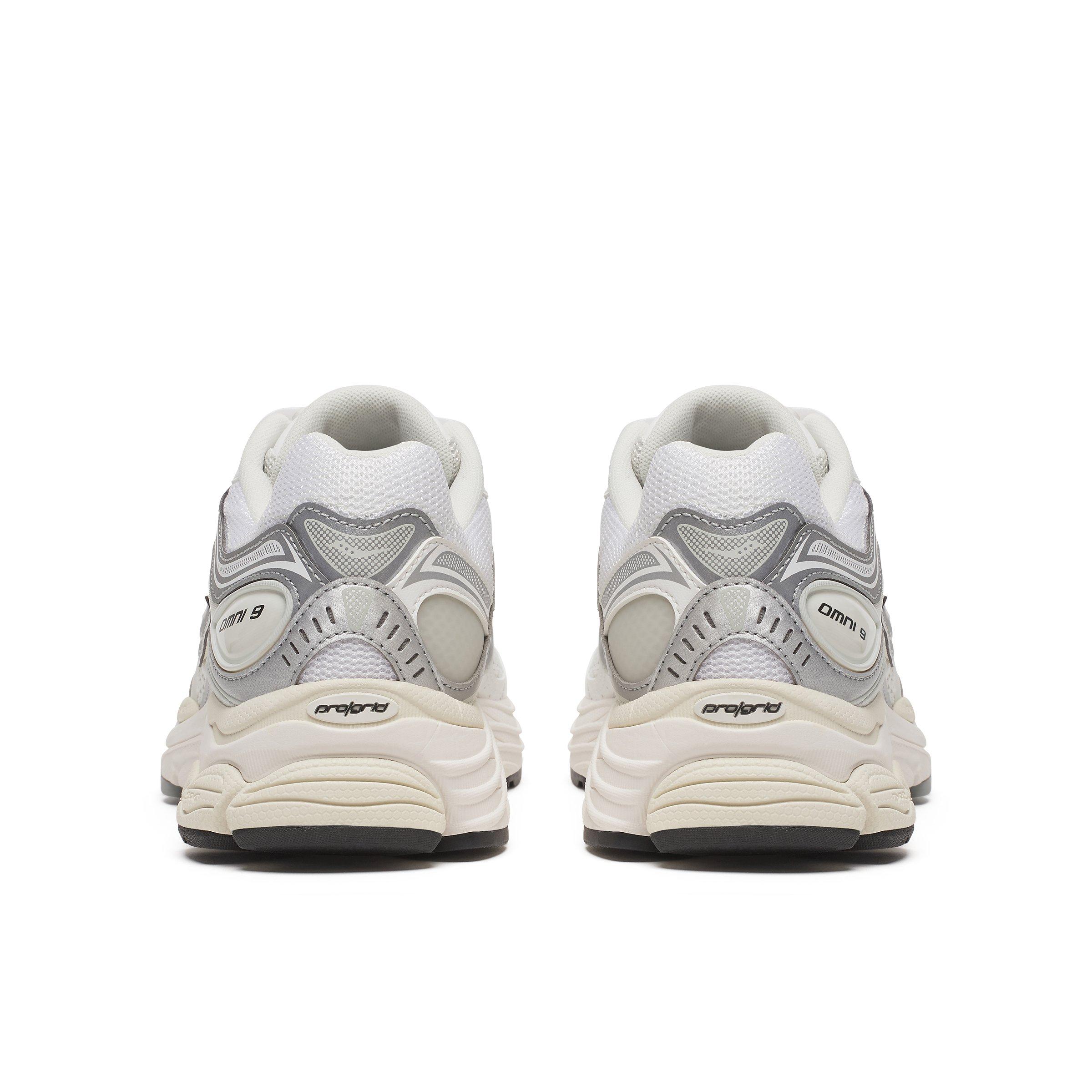 White/Silver - Saucony - Men's Breathable Runners - 4